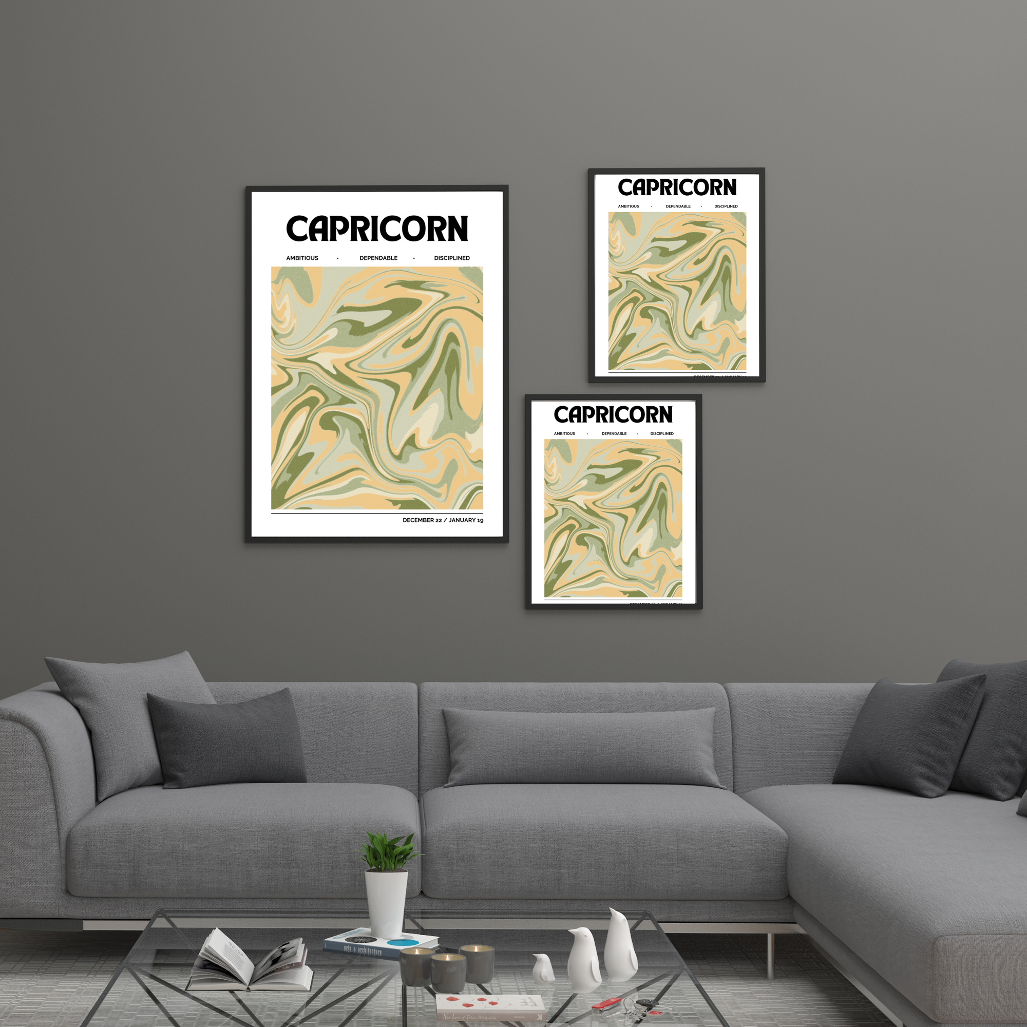 Capricorn 2 | PosterStudio Zodiac Collection