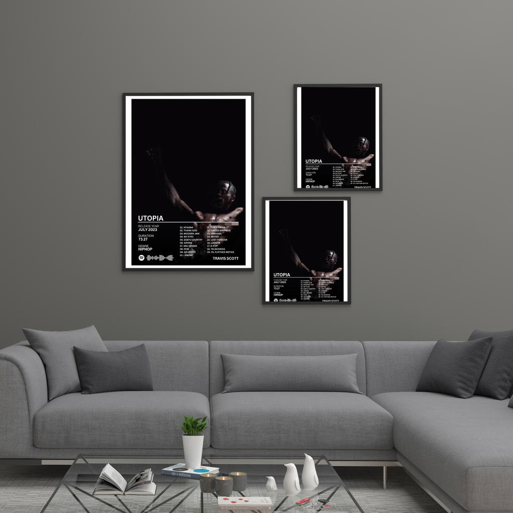 Utopia - Travis Scott 2 | PosterStudio Album Collection