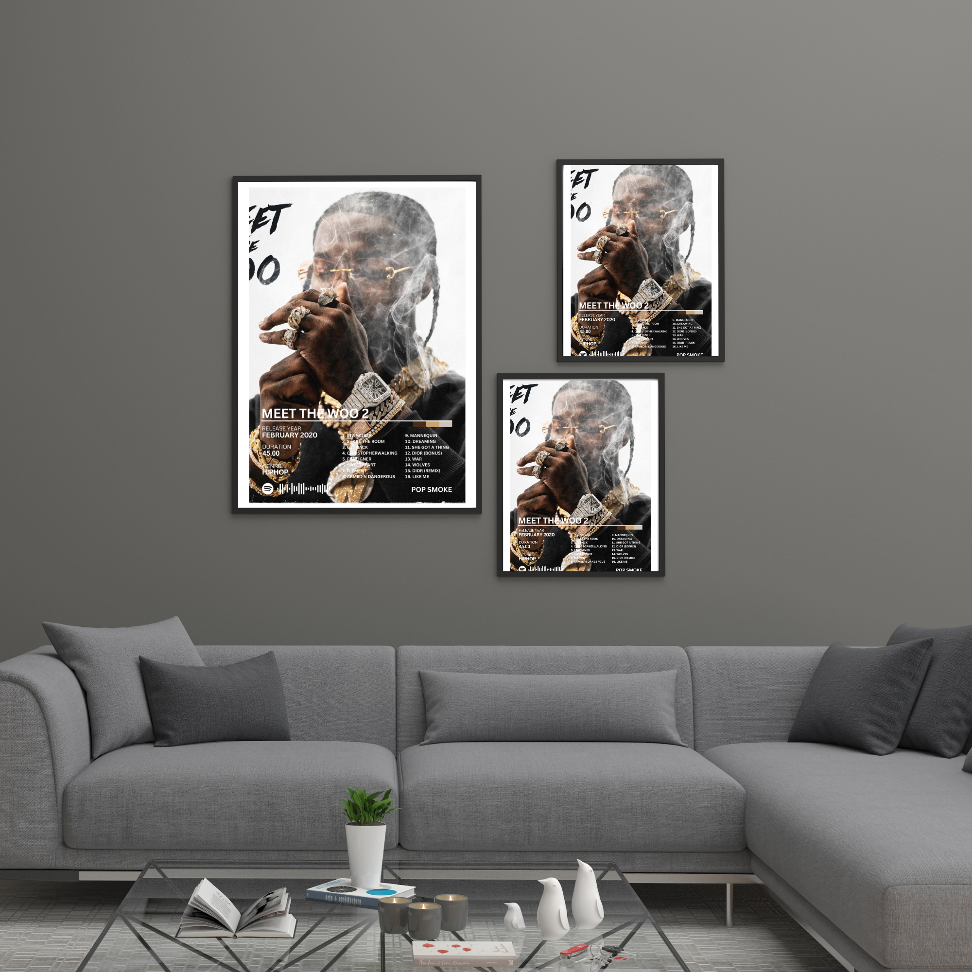 Meet the Woo 2 - Pop Smoke 2 | PosterStudio Album Collection