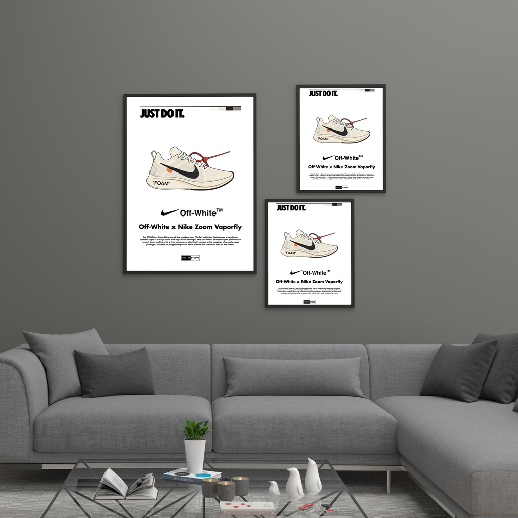 Nike x Off-White 'Zoom Vaporfly' | PosterStudio Sneaker Collection