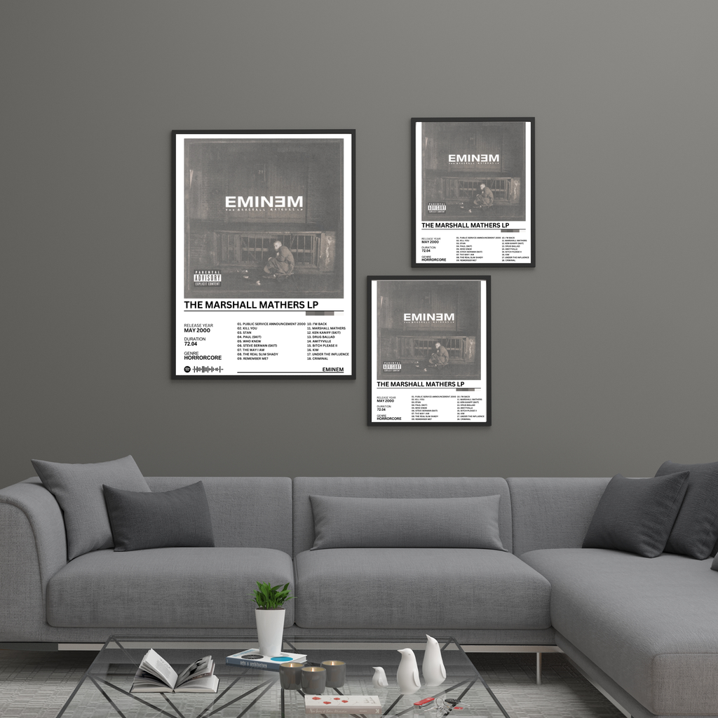 The Marshall Mathers EP- Eminem | PosterStudio Album Collection