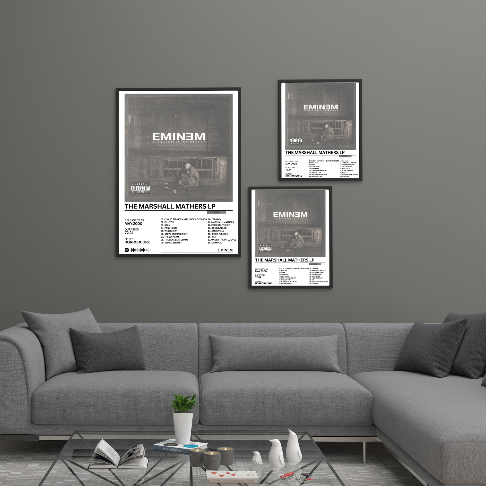 The Marshall Mathers EP- Eminem | PosterStudio Album Collection