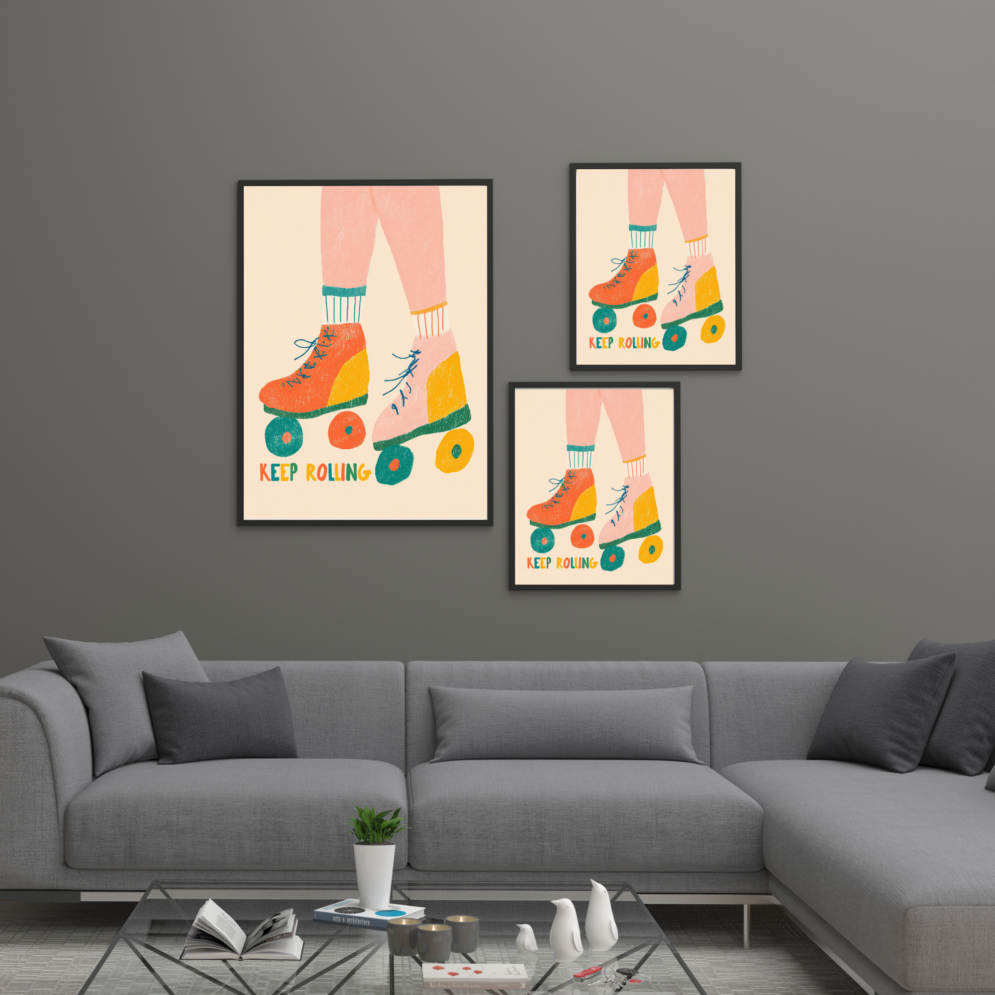 Keep Rolling | PosterStudio Dopamine Collection