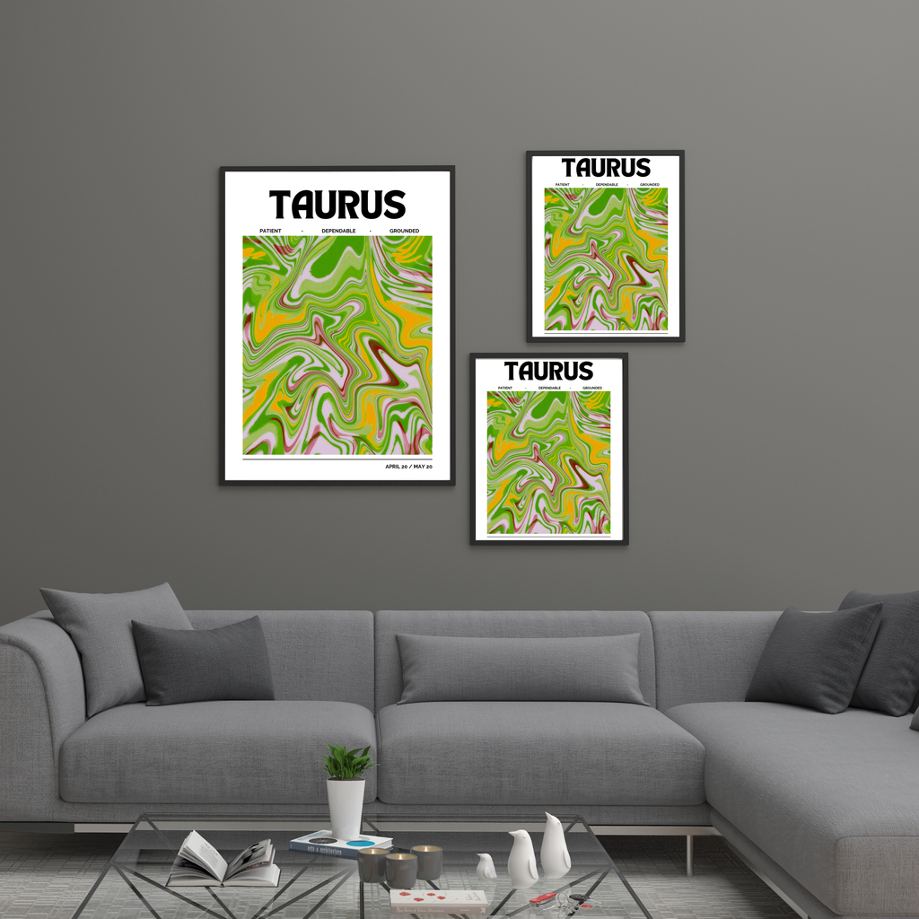 Taurus 2 | PosterStudio Zodiac Collection