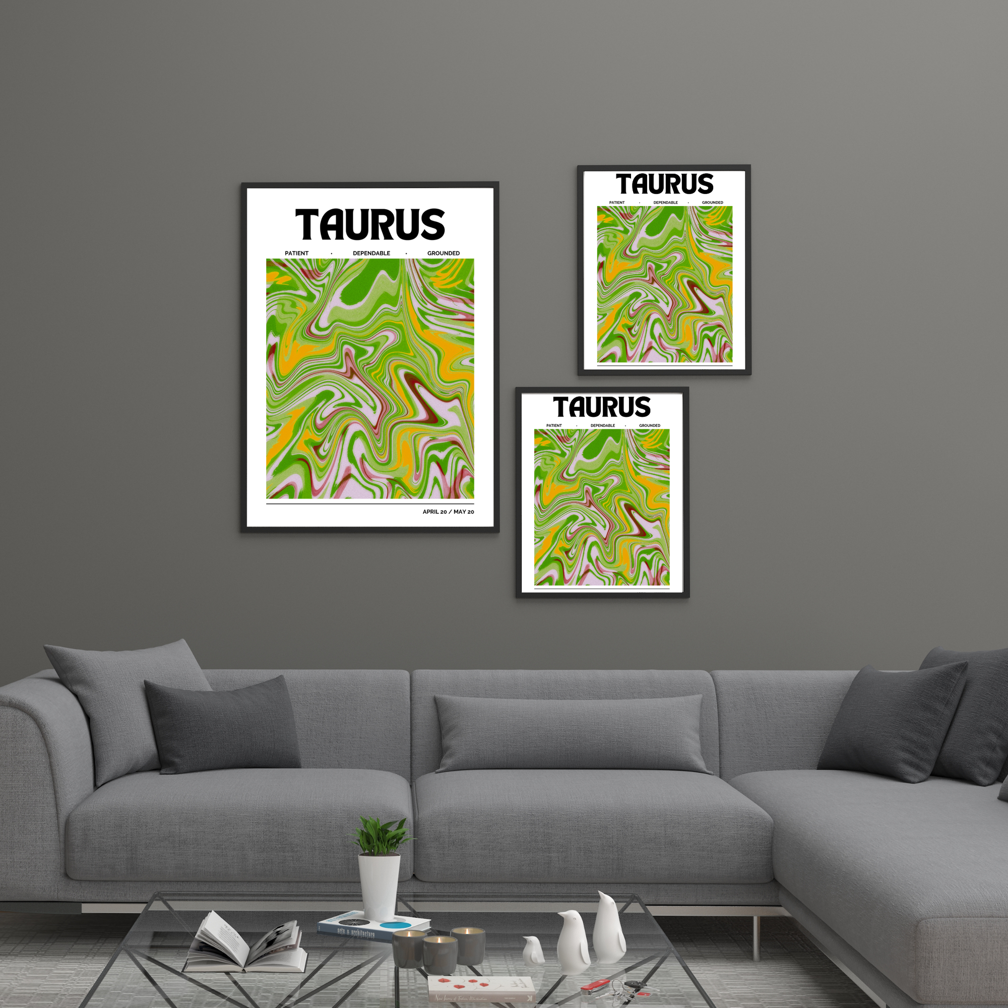 Taurus 2 | PosterStudio Zodiac Collection