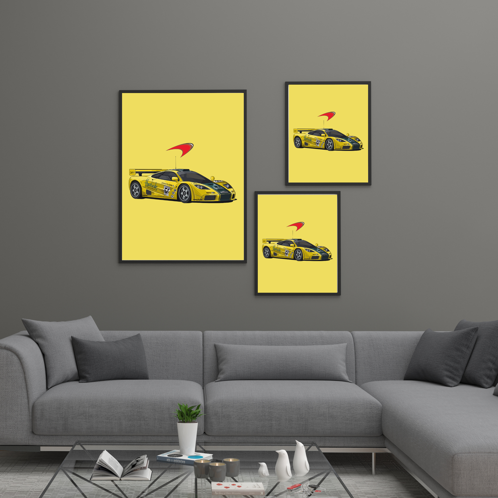 McLaren F1 GTR | PosterStudio Automotive Collection