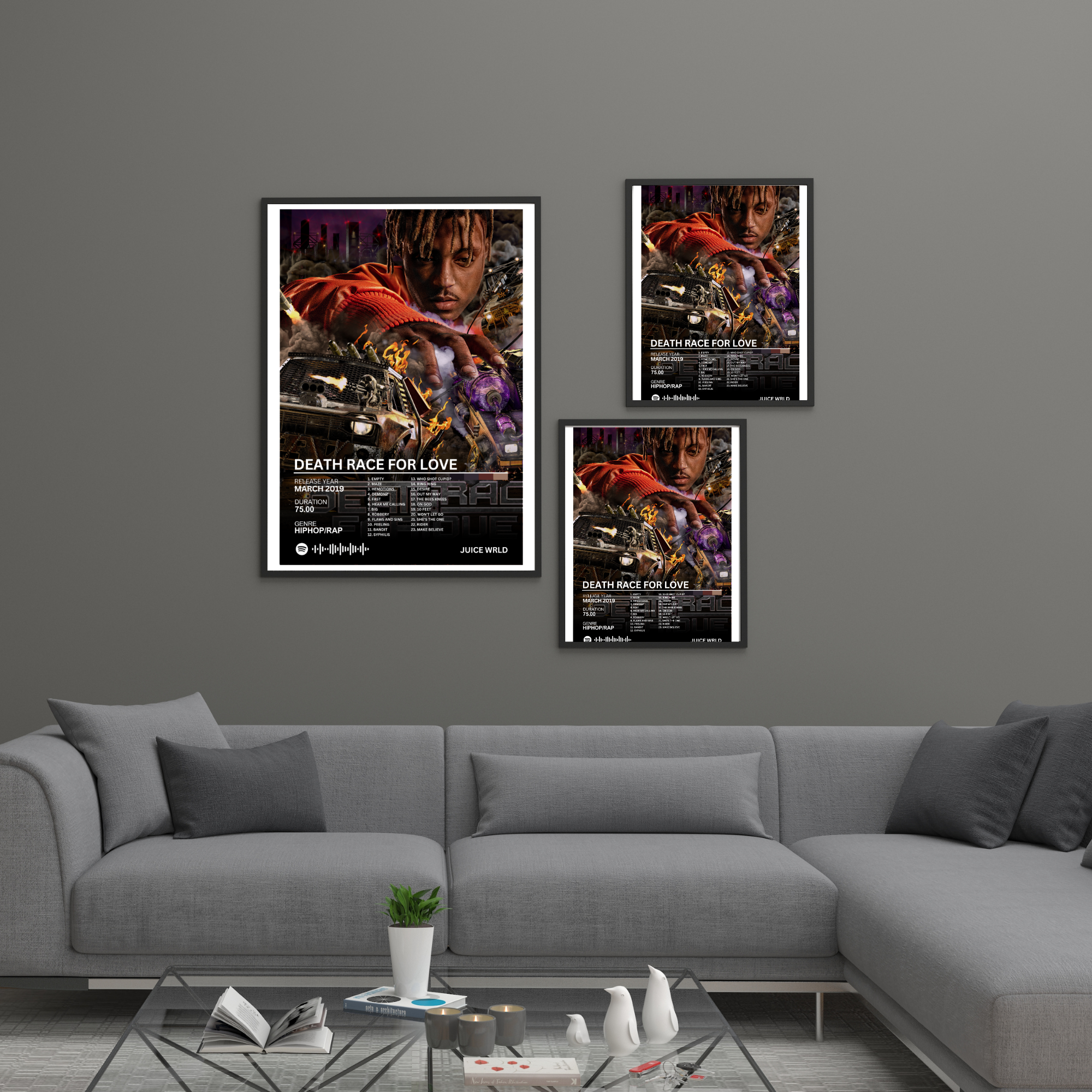 Death Race for Love - Juice Wrld 2 | PosterStudio Album Collection