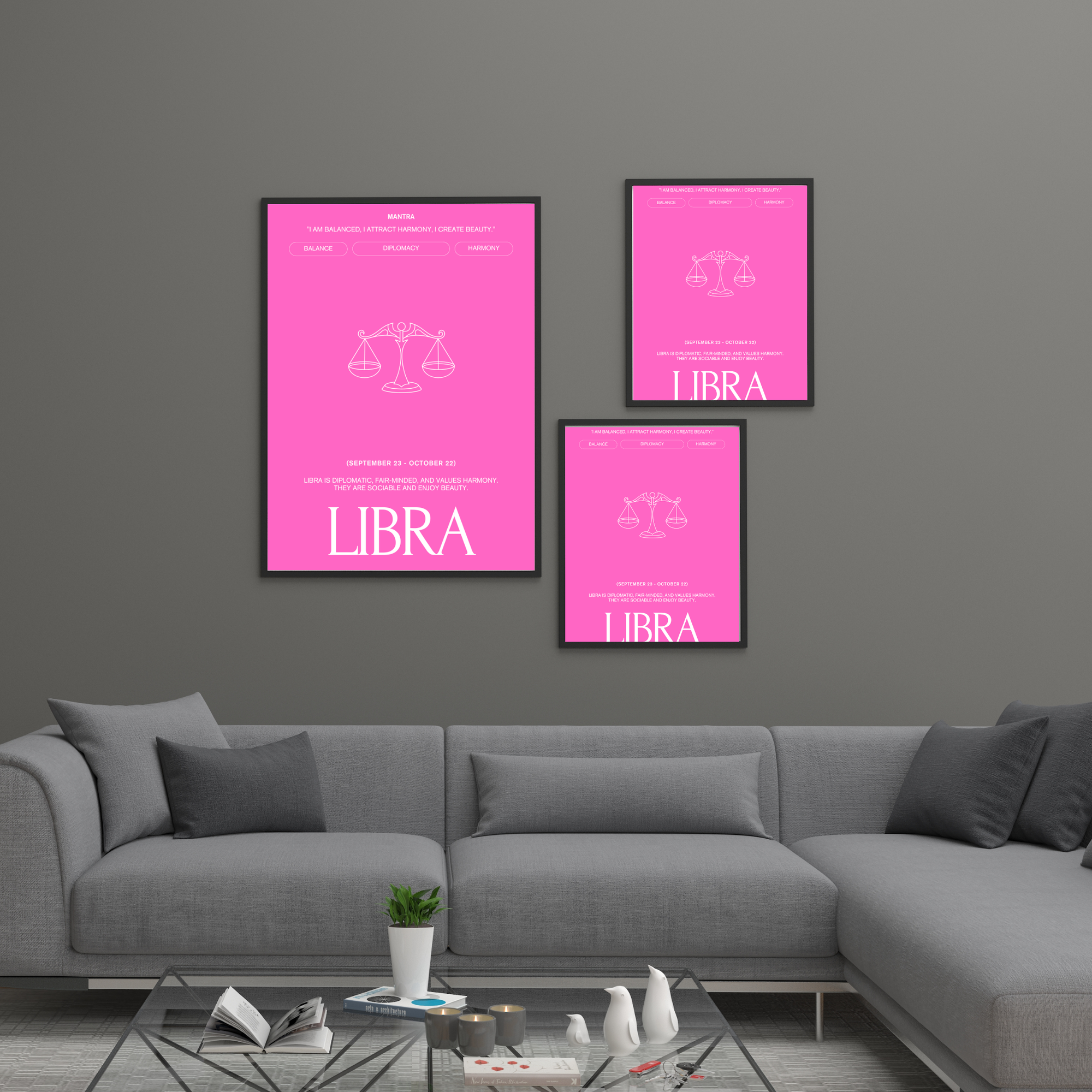 Libra | PosterStudio Zodiac Collection