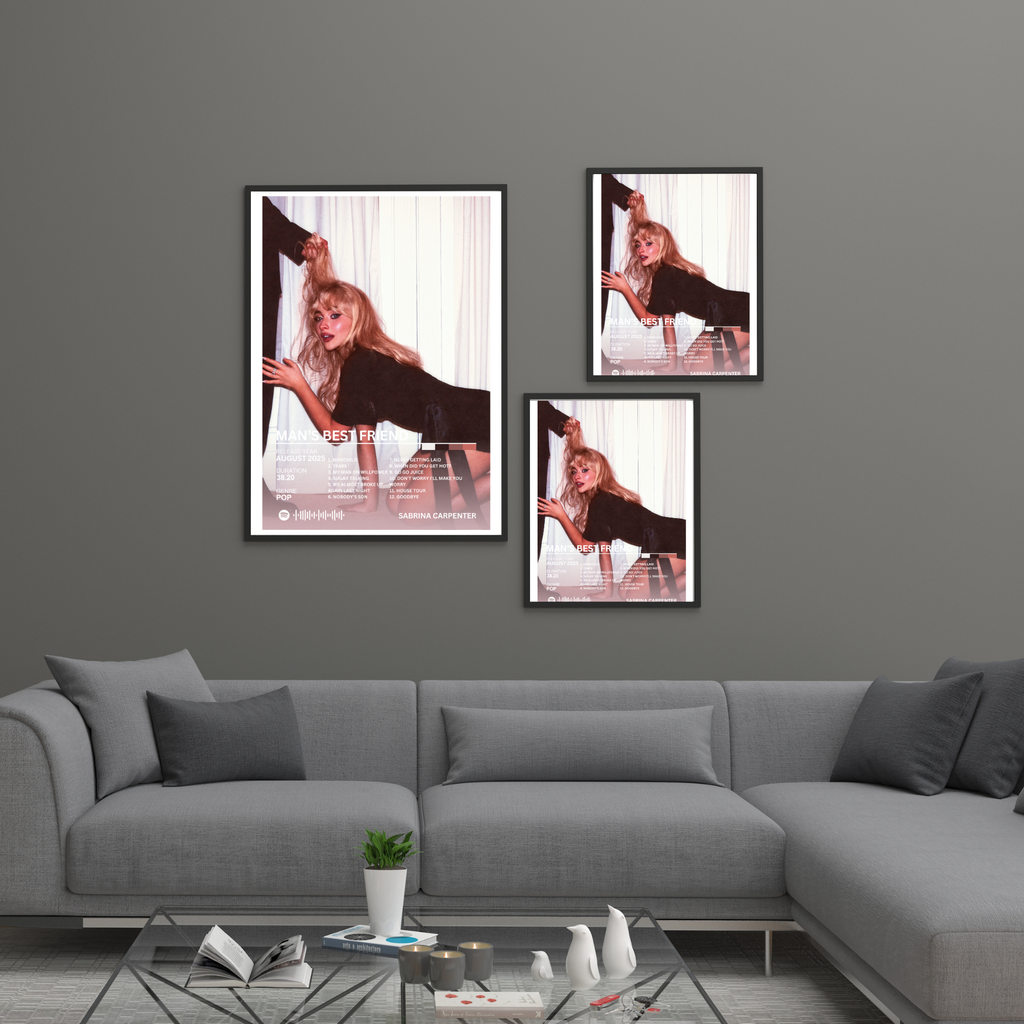 Man's Best Friend - Sabrina Carpenter 2 | PosterStudio Album Collection