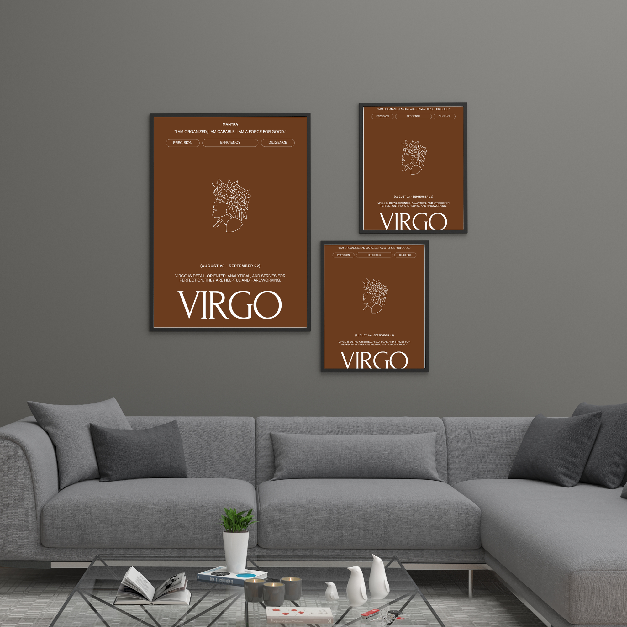 Virgo | PosterStudio Zodiac Collection
