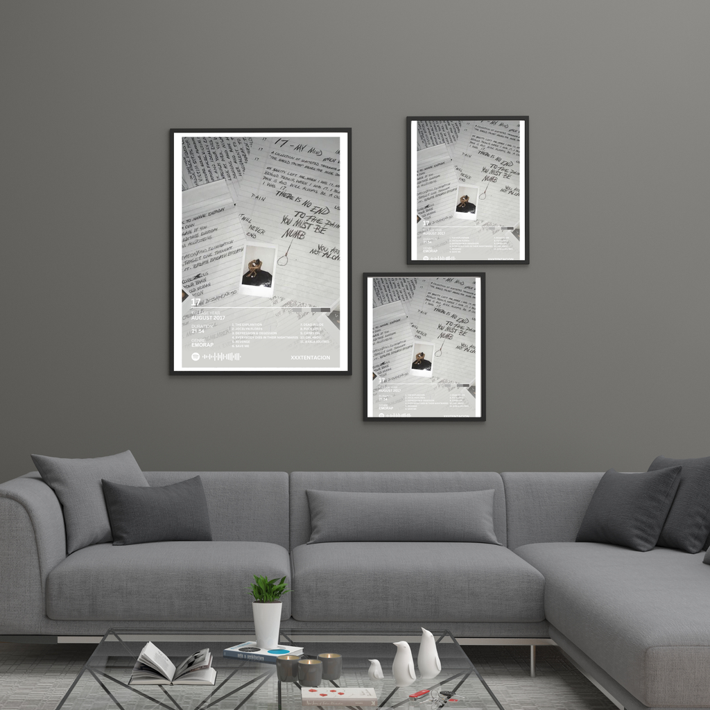 17 - xxxtentacion 2 | PosterStudio Album Collection