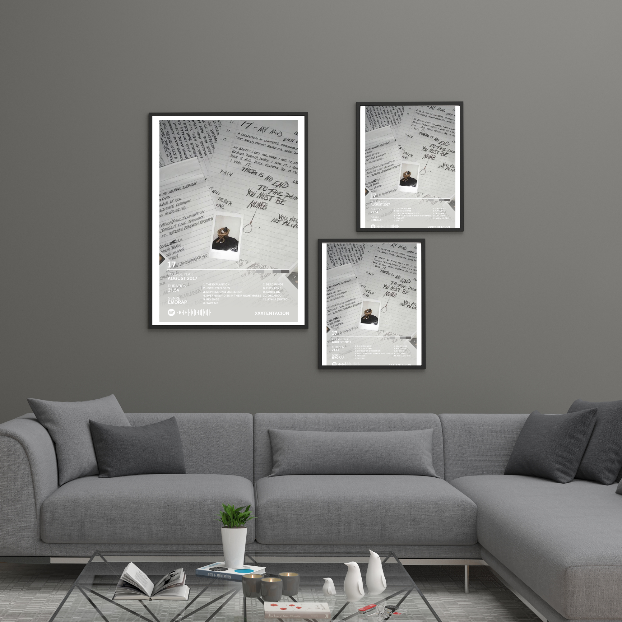 17 - xxxtentacion 2 | PosterStudio Album Collection