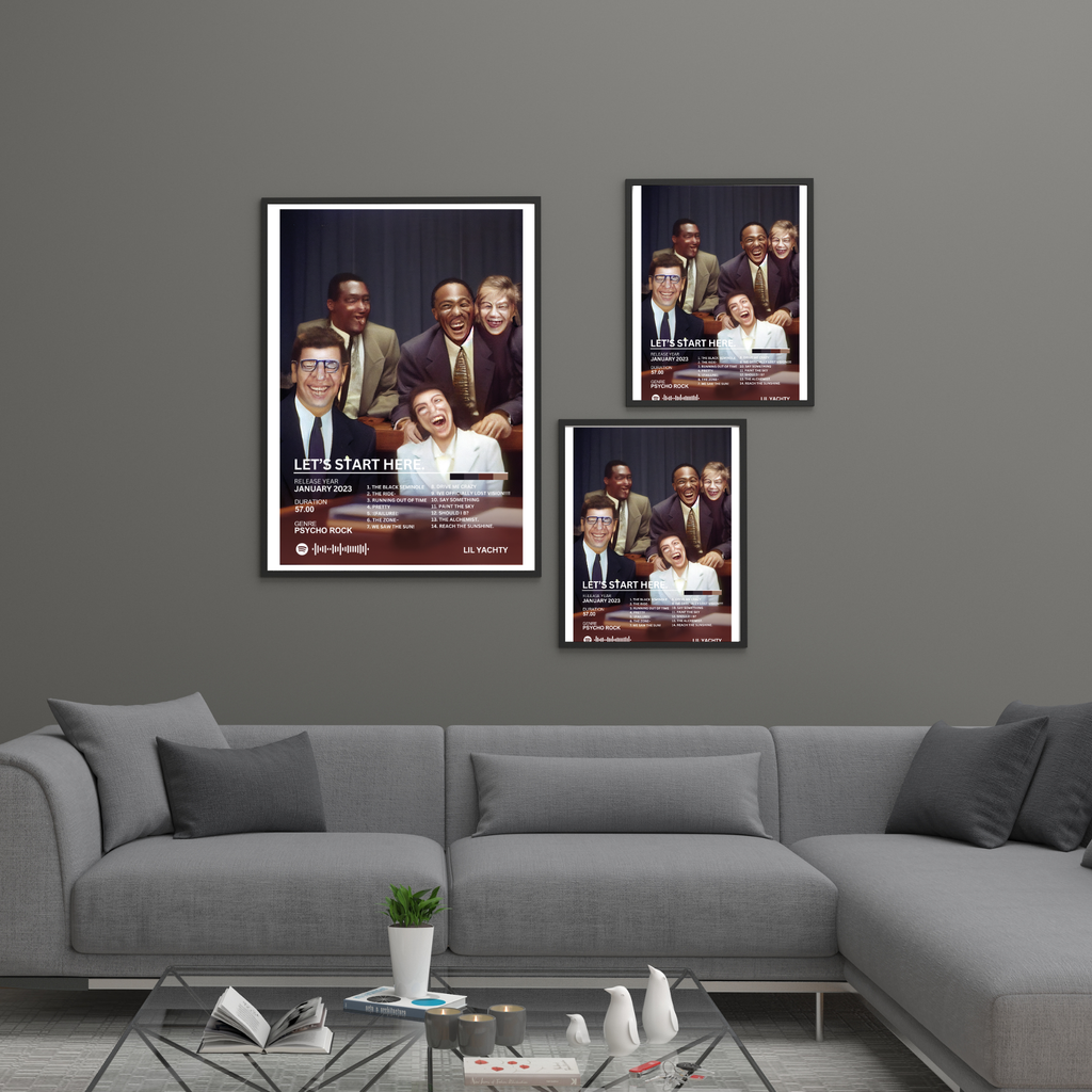 Let's Start Here - Lil Yachty 2 | PosterStudio Album Collection