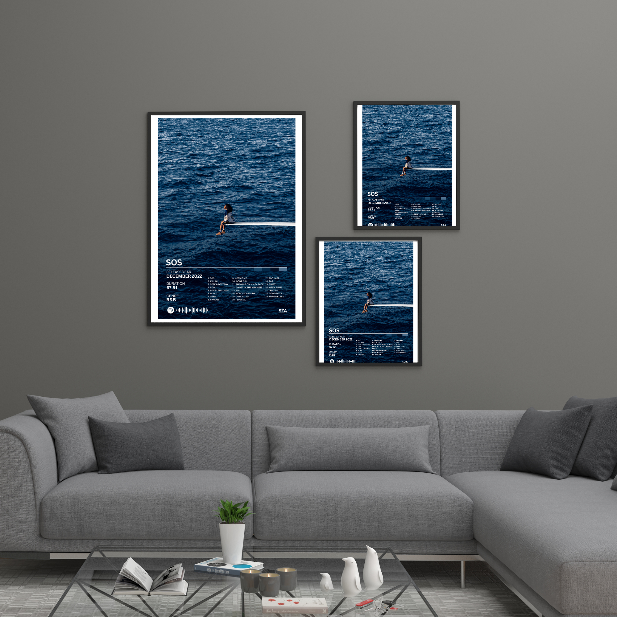 SOS - SZA 2 | PosterStudio Album Collection