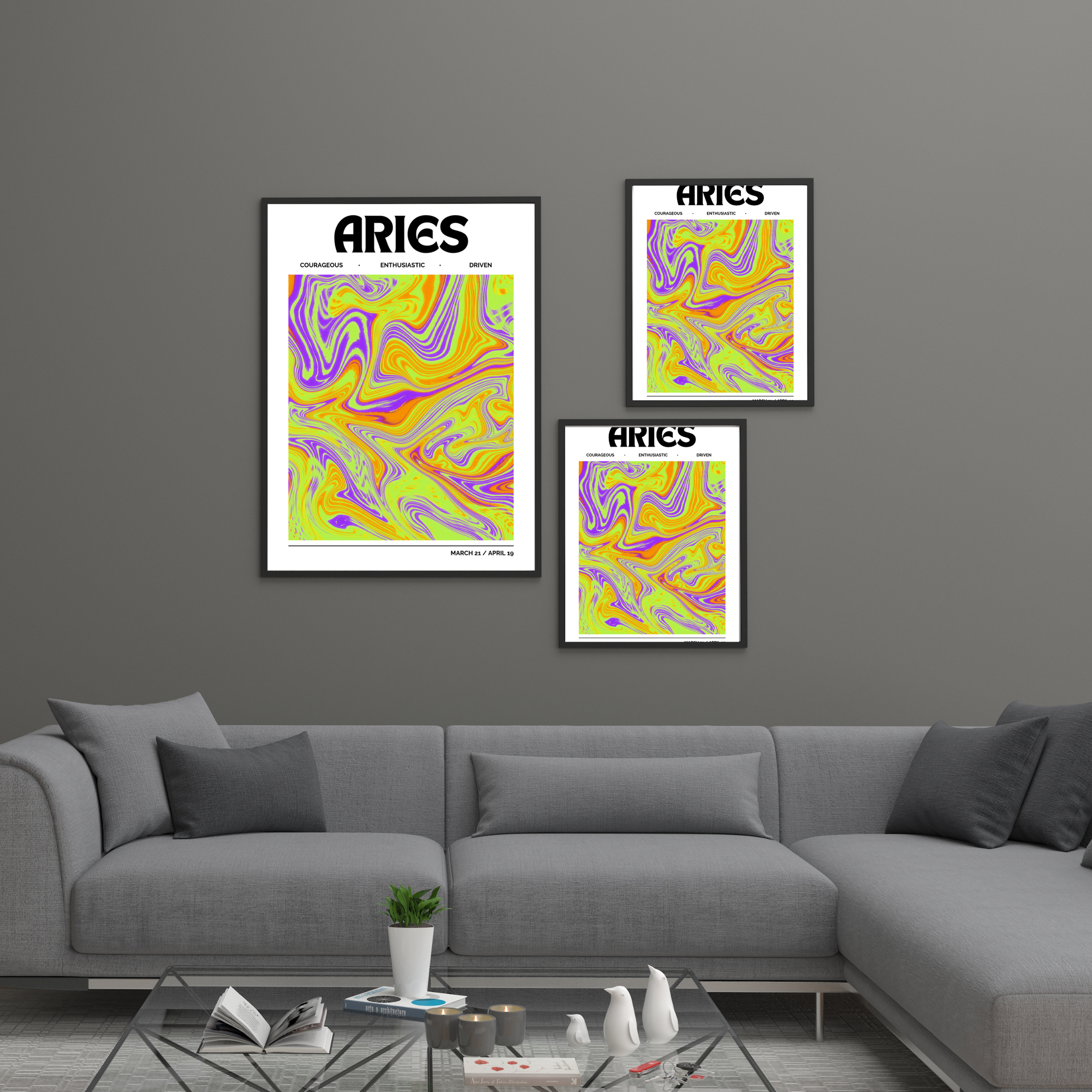 Aries 2 | PosterStudio Zodiac Collection