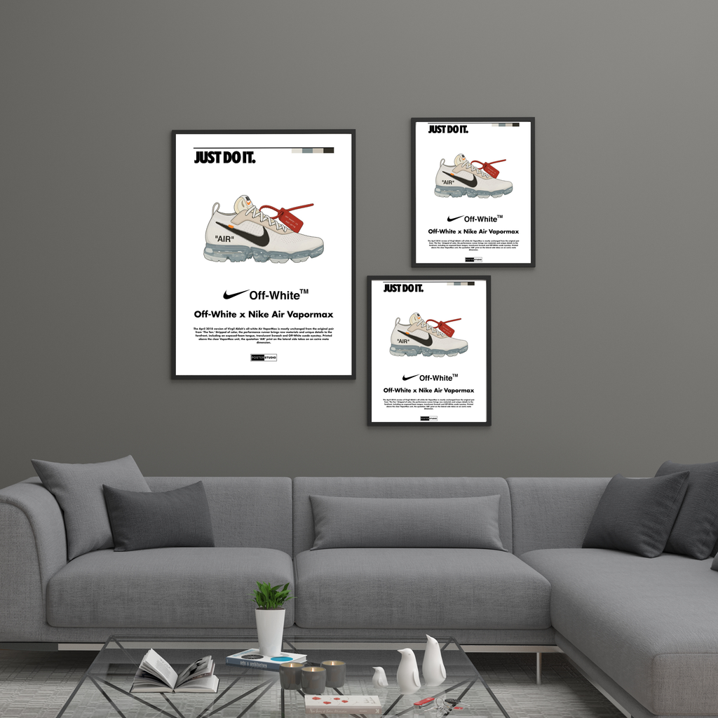Nike x Off-White 'Air Vapormax' | PosterStudio Sneaker Collection