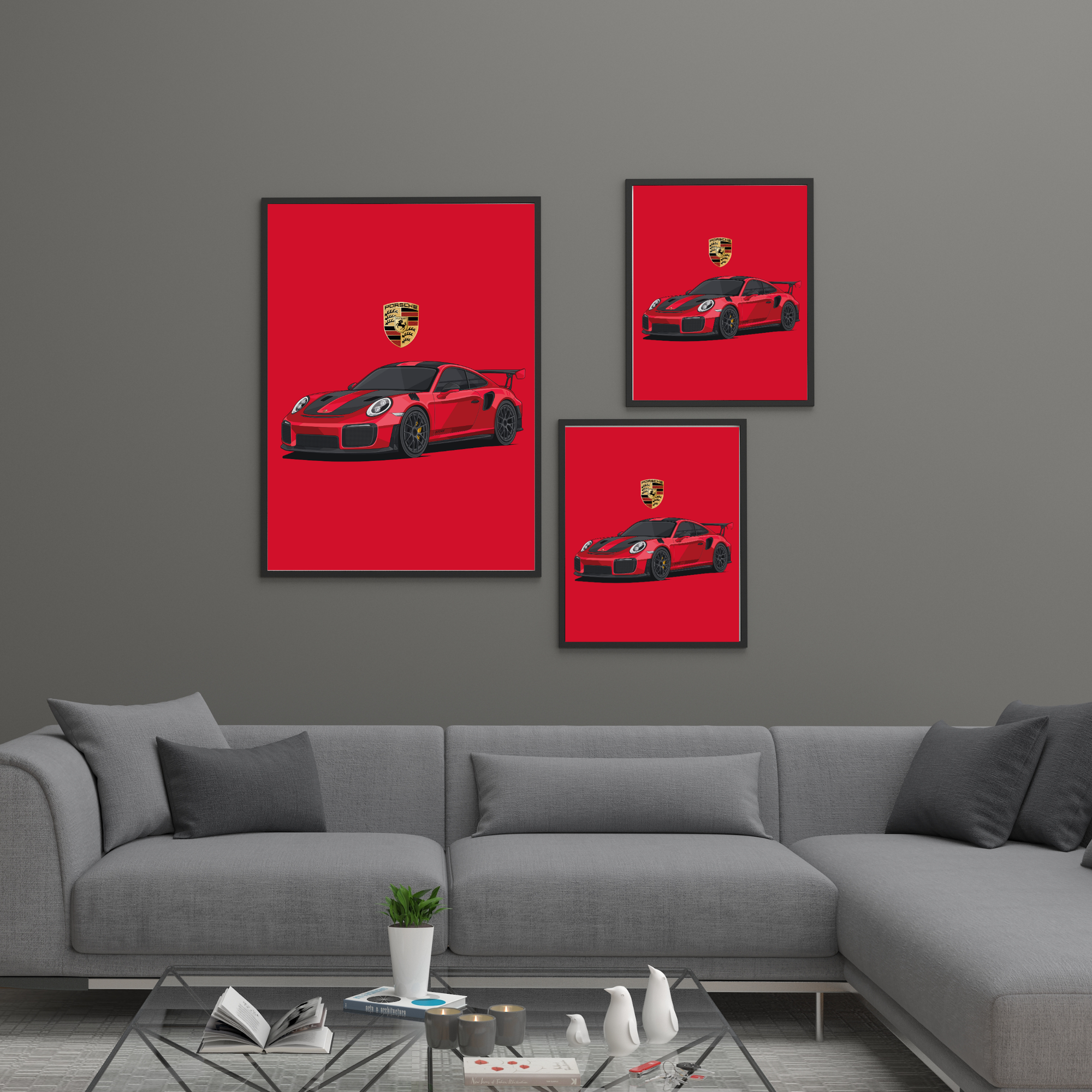 Porsche GT2RS | PosterStudio Automotive Collection