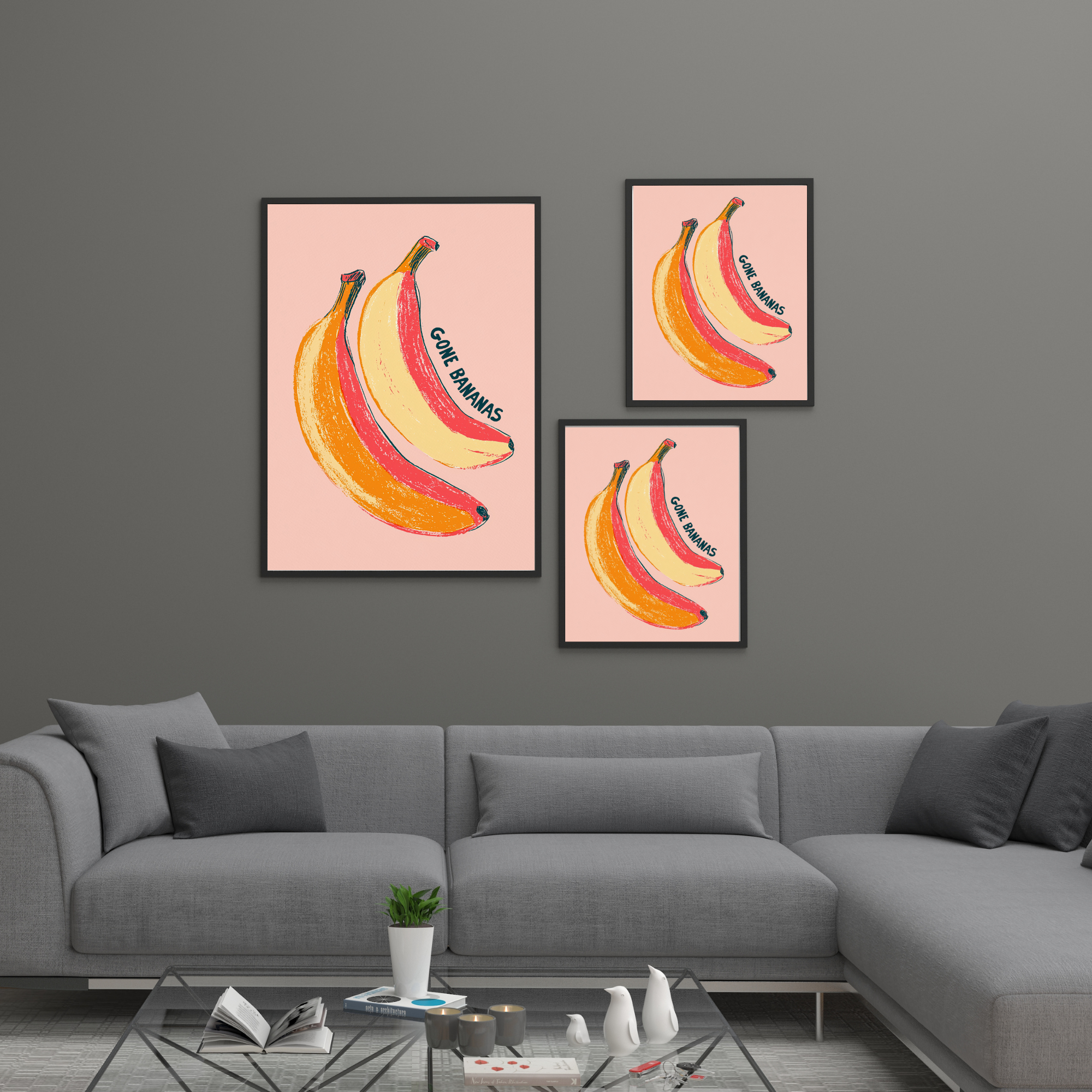Gone Bananas | PosterStudio Dopamine Collection