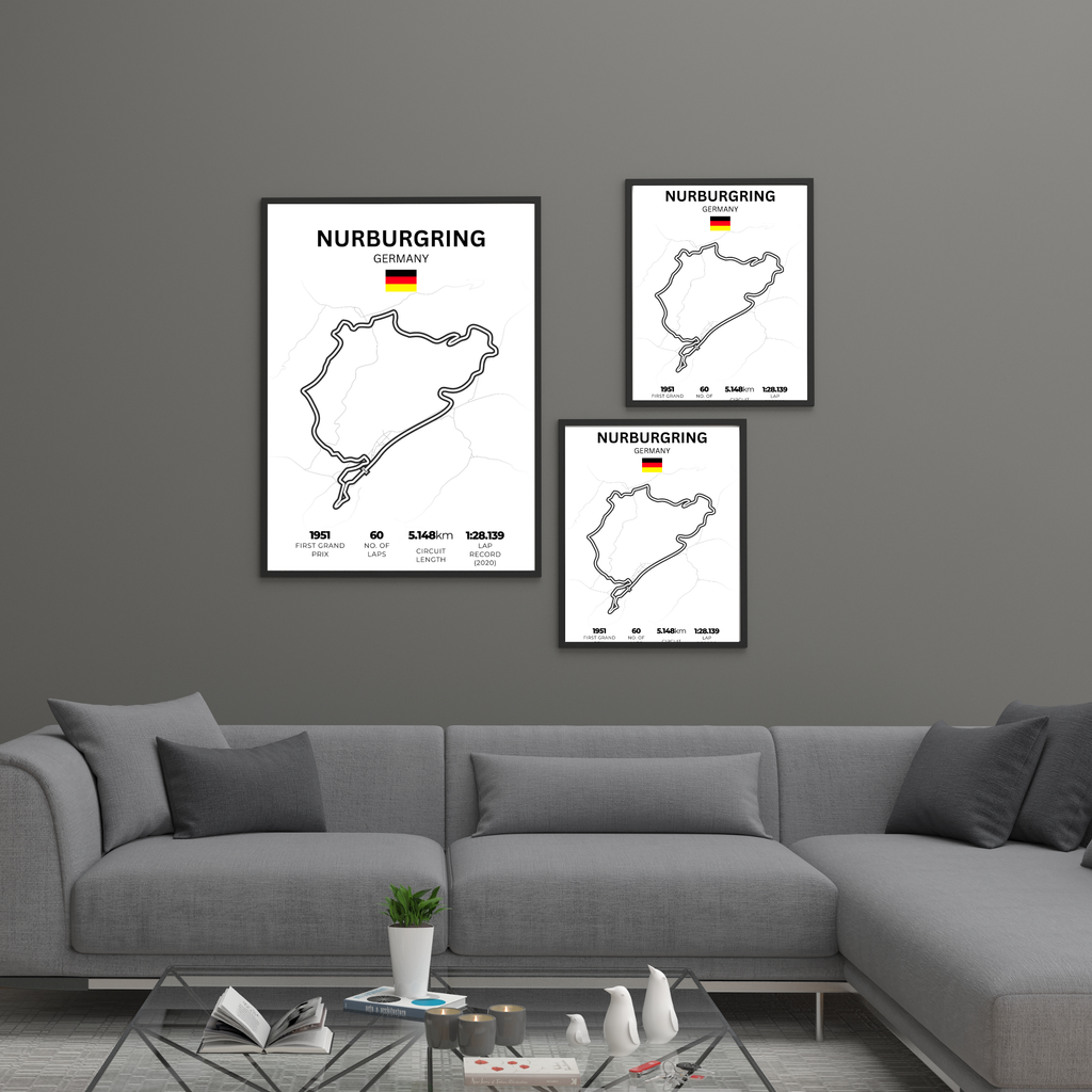 Nurburgring | PosterStudio Formula One Collection