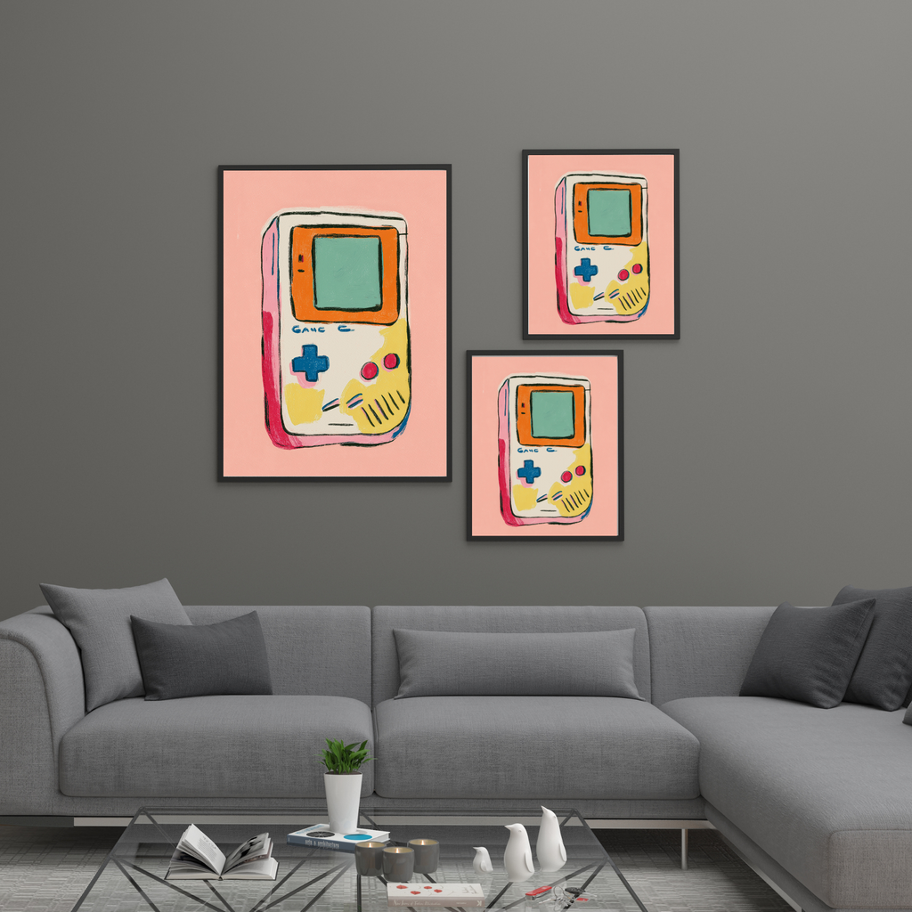 Gameboy | PosterStudio Dopamine Collection