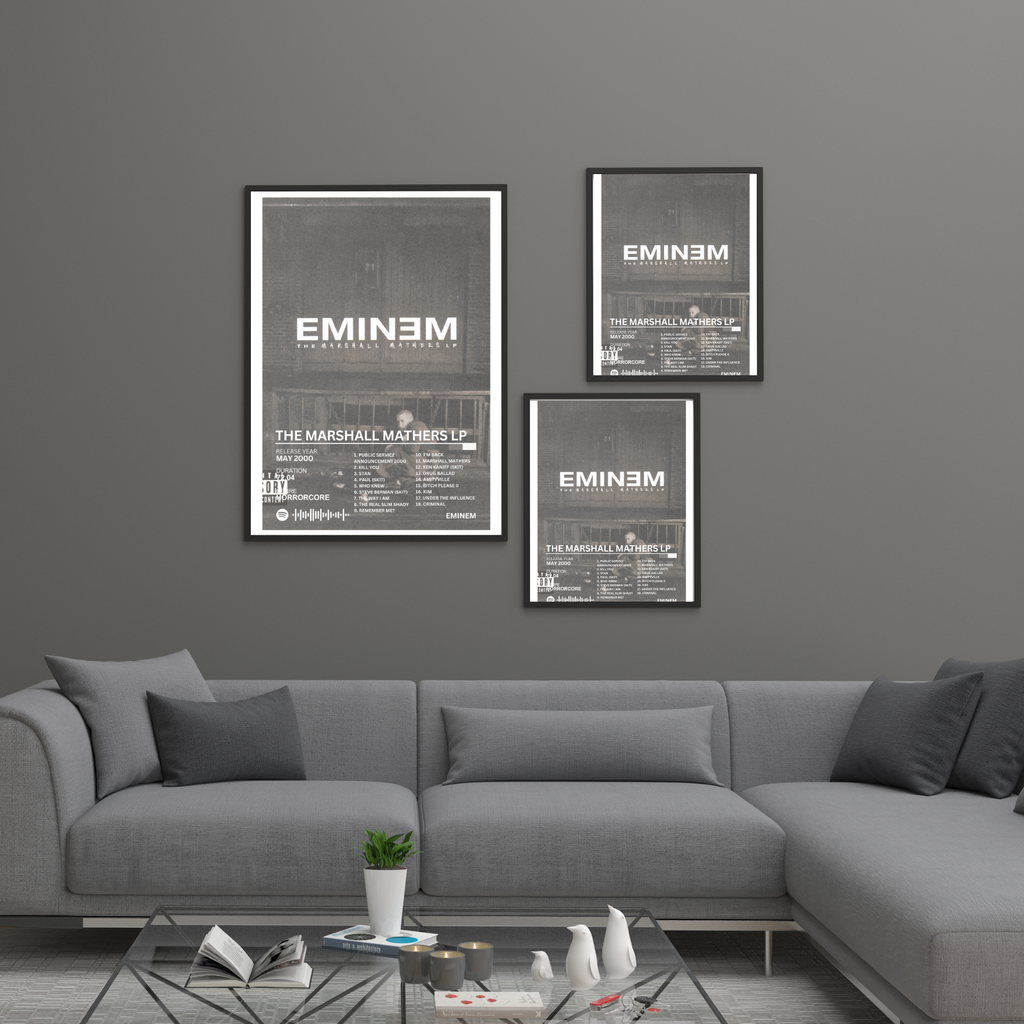 The Marshall Mathers EP - Eminem 2 | PosterStudio Album Collection