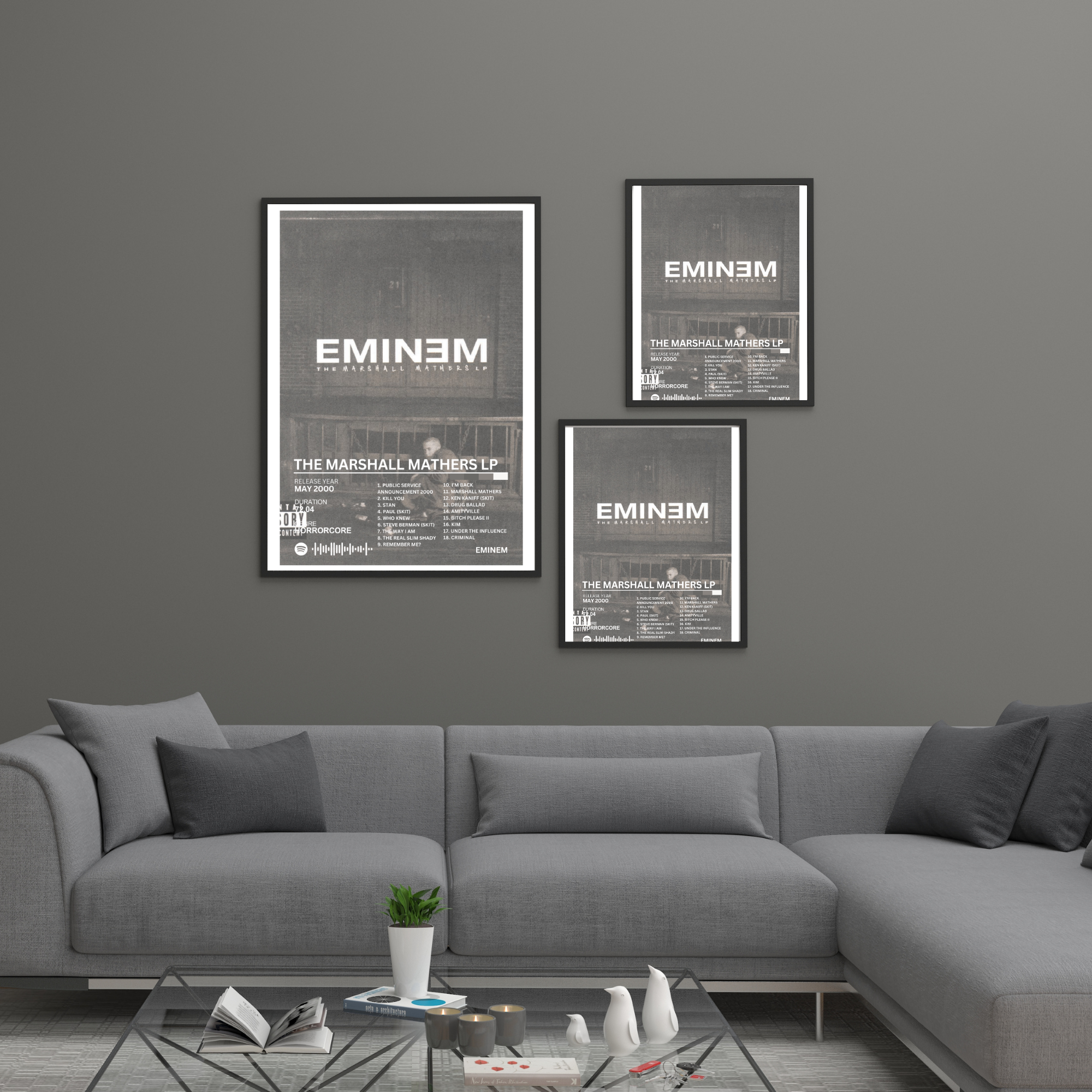 The Marshall Mathers EP - Eminem 2 | PosterStudio Album Collection