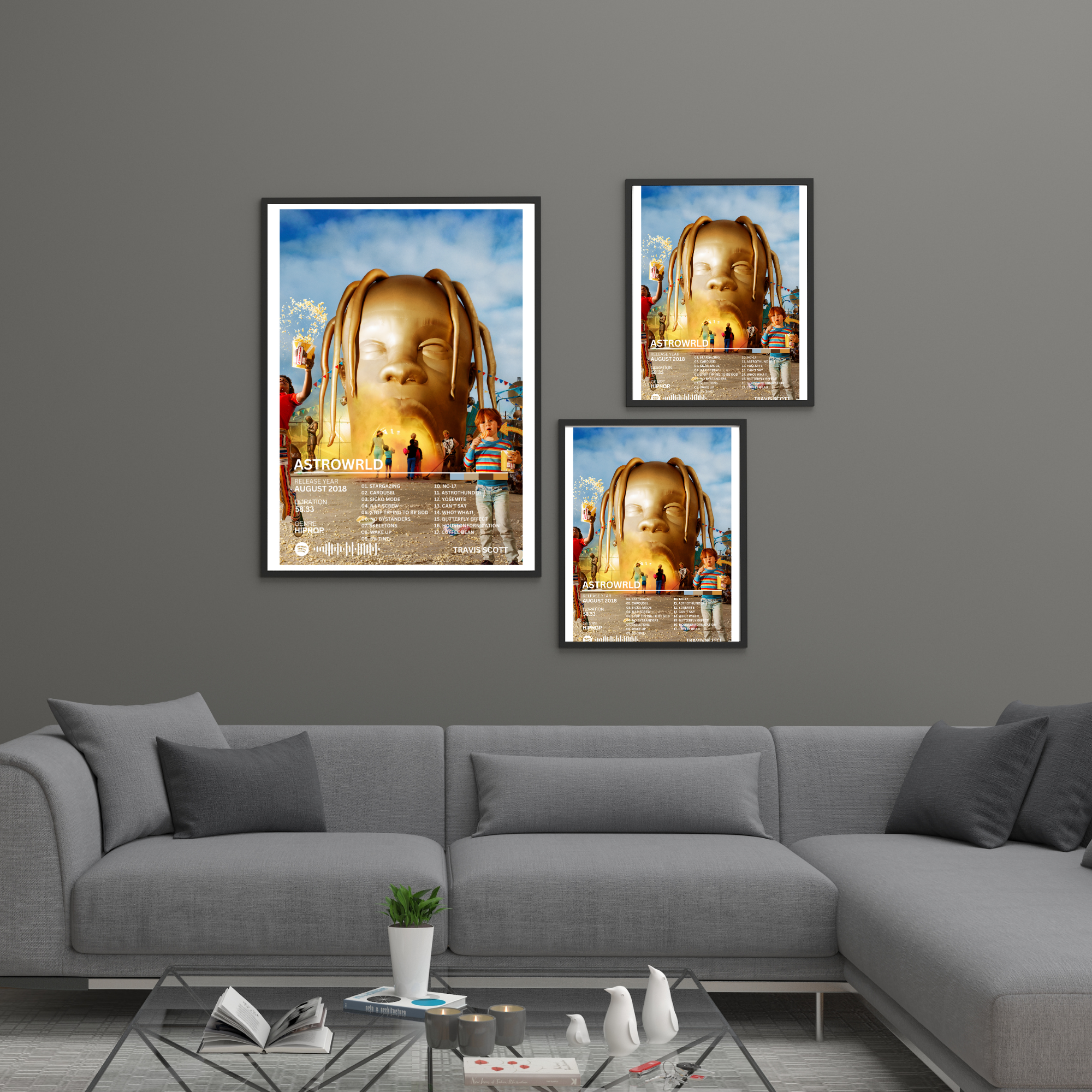 Astroworld - Travis Scott 2 | PosterStudio Album Collection