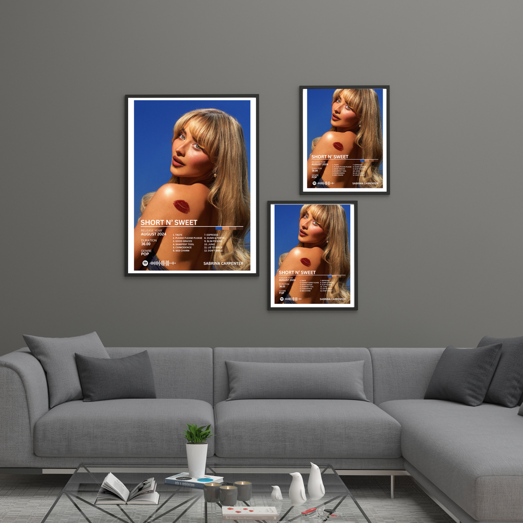 Short N' Sweet - Sabrina Carpenter | PosterStudio Album Collection