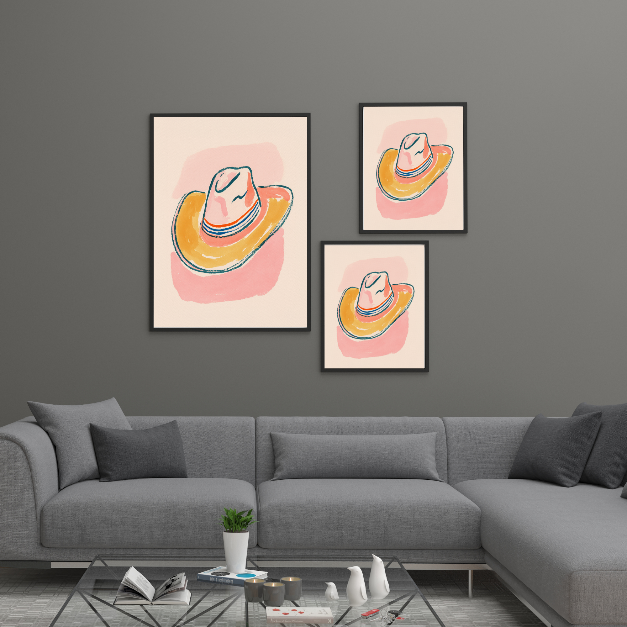 Cowboy Hat | PosterStudio Dopamine Collection