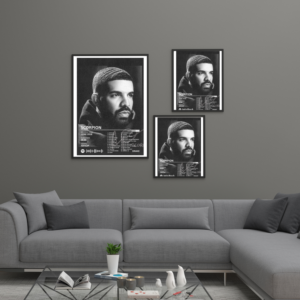 Scorpion - Drake 2 | PosterStudio Album Collection
