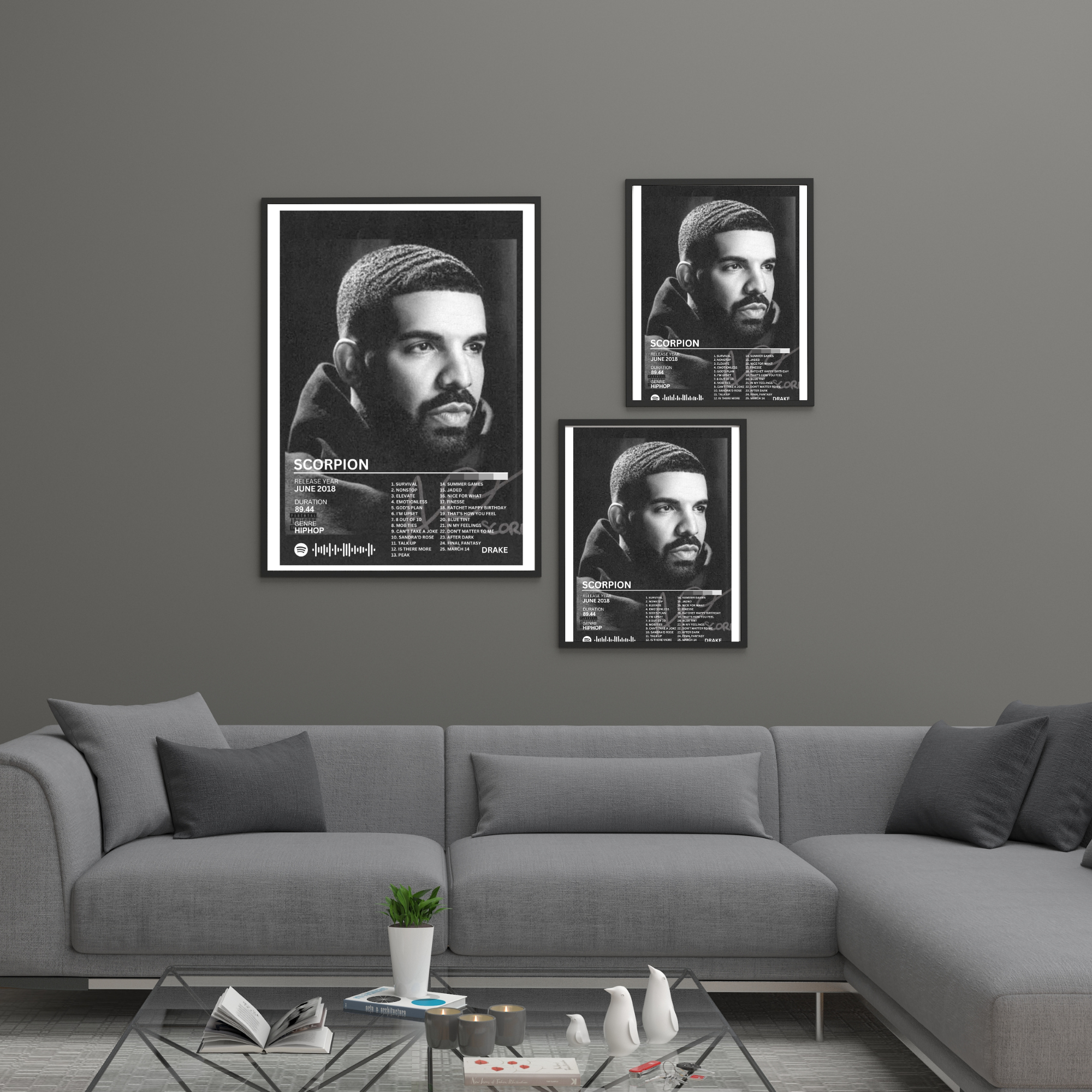 Scorpion - Drake 2 | PosterStudio Album Collection