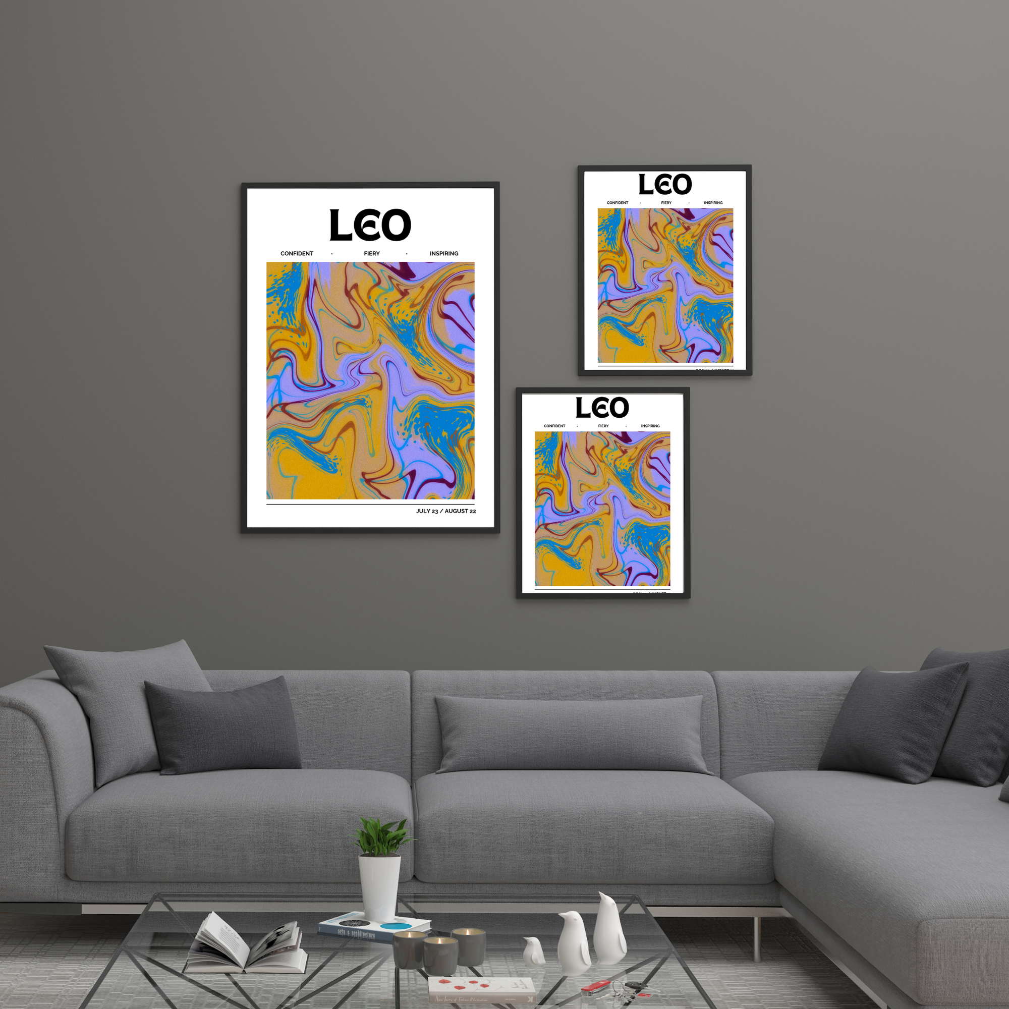 Leo 2 | PosterStudio Zodiac Collection