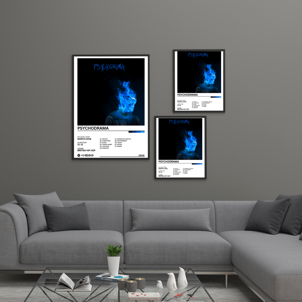 Psychodrama - Dave | PosterStudio Album Collection