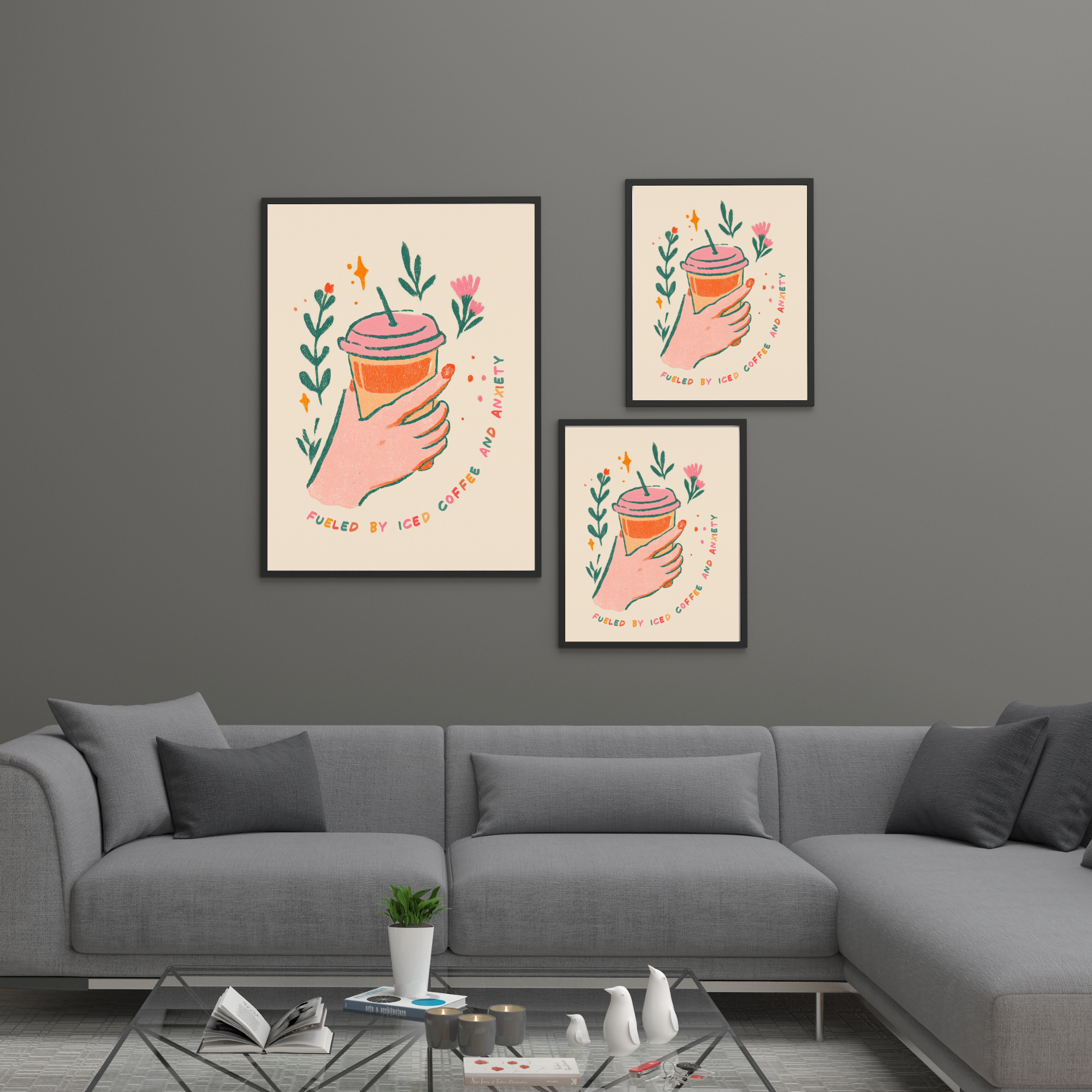 Fuelled by Coffee | PosterStudio Dopamine Collection