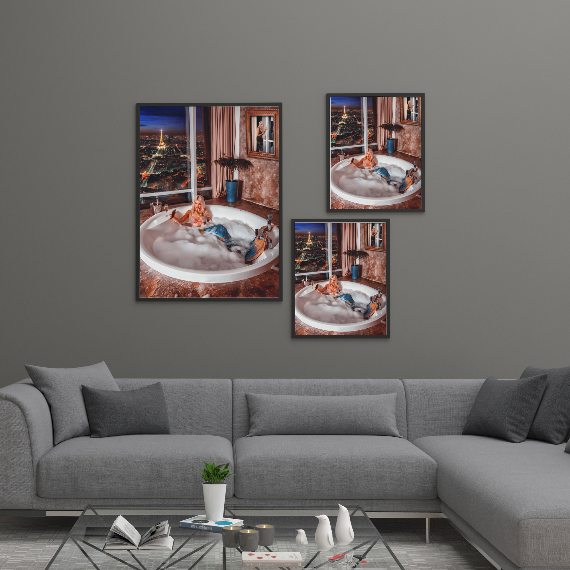 Sauna Lady | PosterStudio Luxury Collection