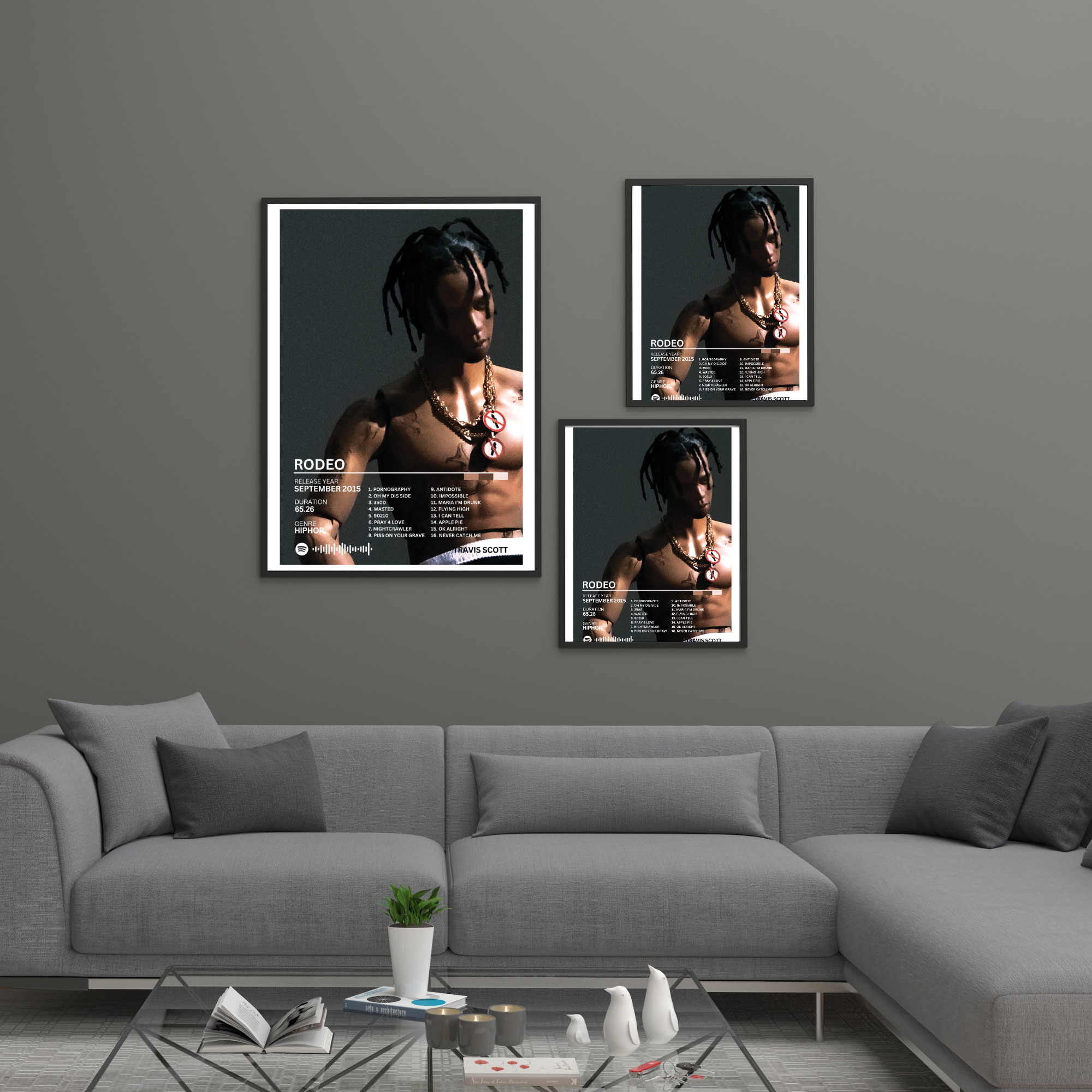 Rodeo  - Travis Scott 2 | PosterStudio Album Collection