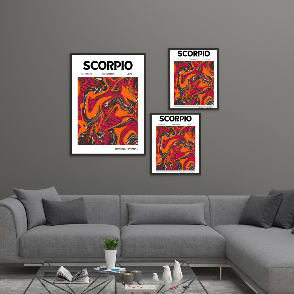 Scorpio 2 | PosterStudio Zodiac Collection