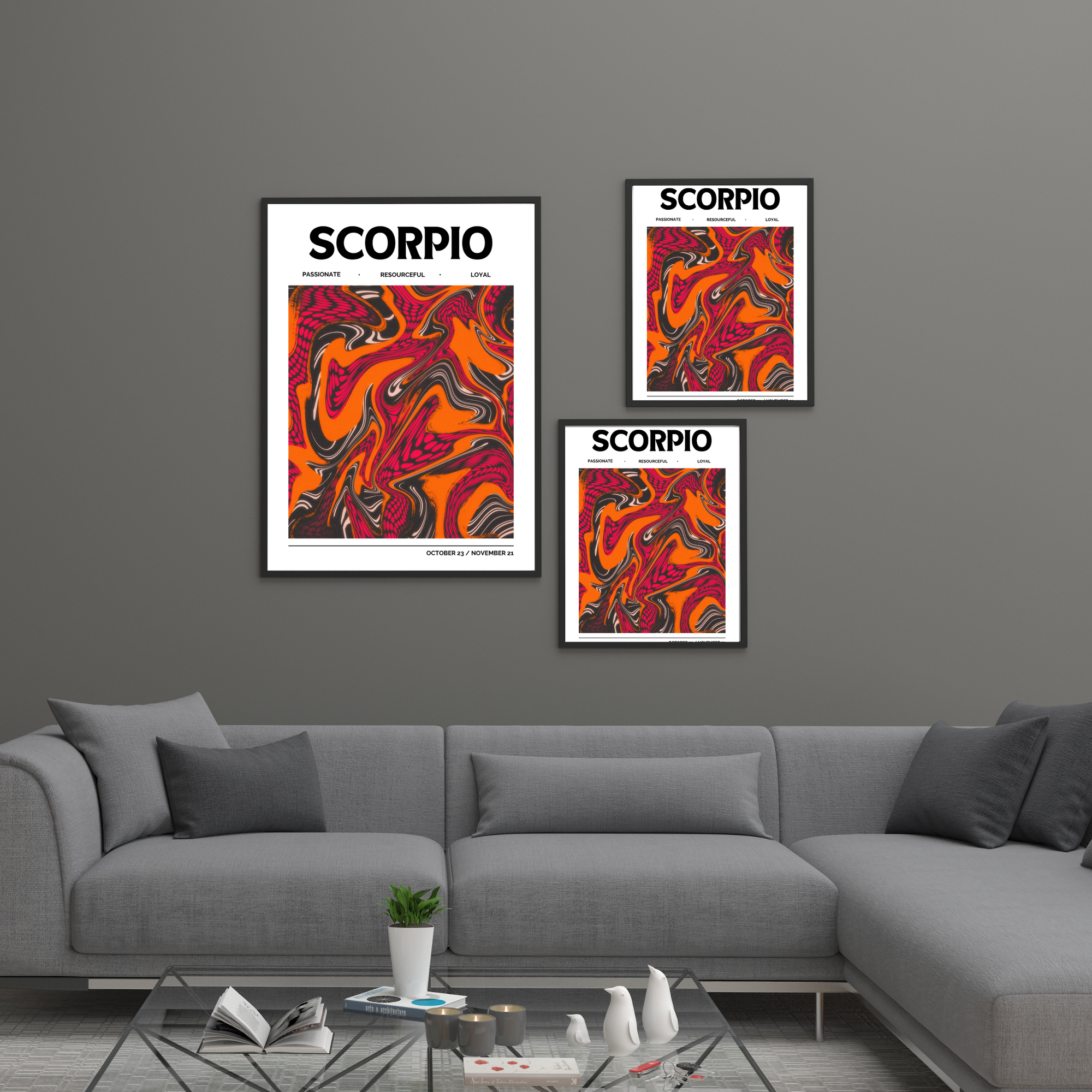 Scorpio 2 | PosterStudio Zodiac Collection