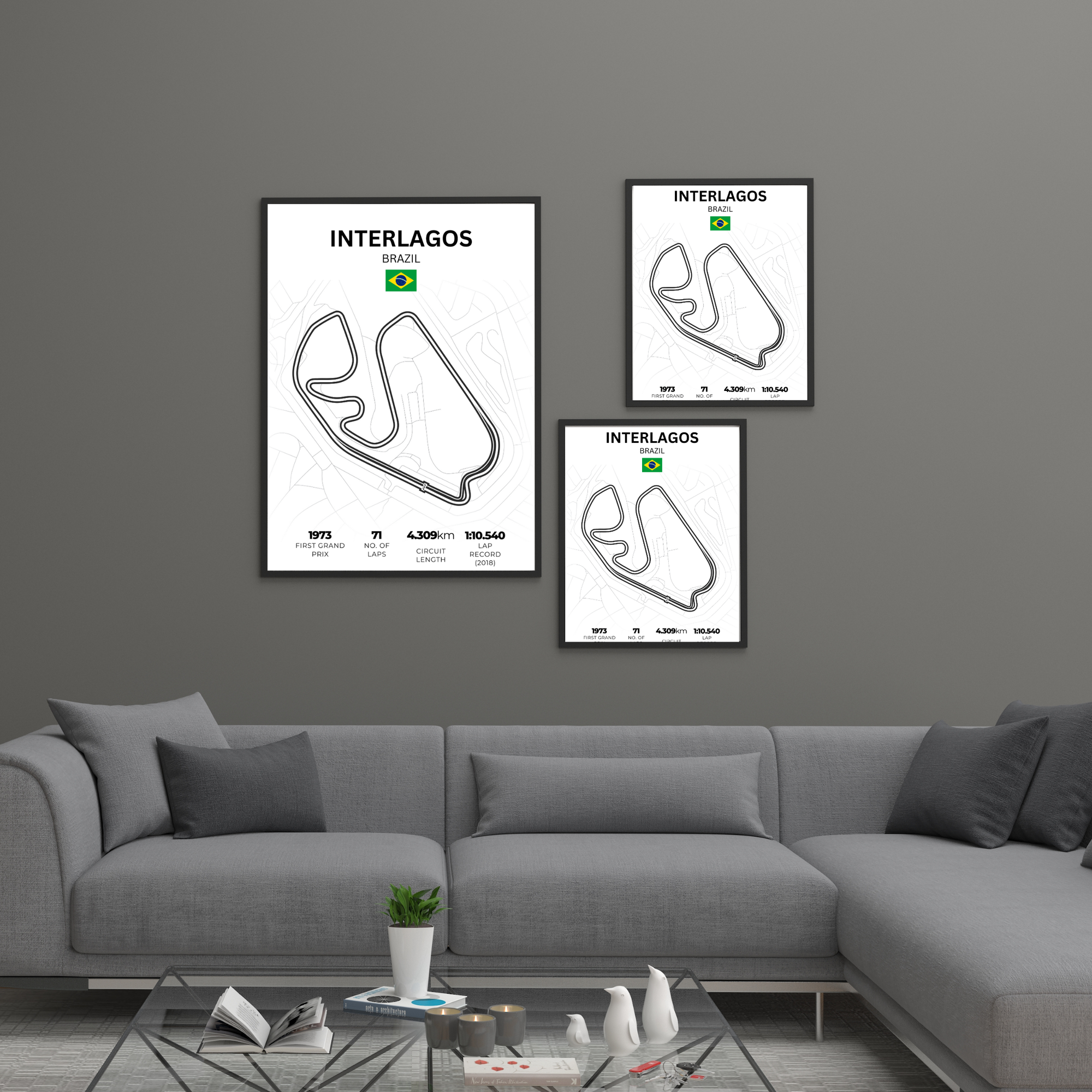Interlagos | PosterStudio Formula One Collection