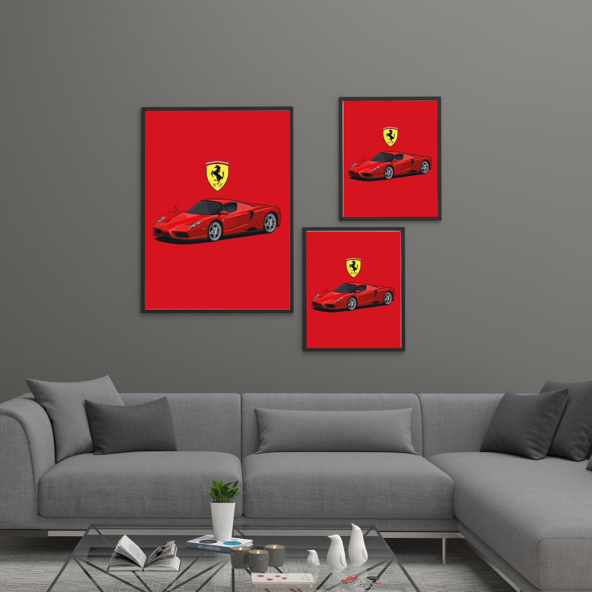 Ferrari Enzo | PosterStudio Automotive Collection