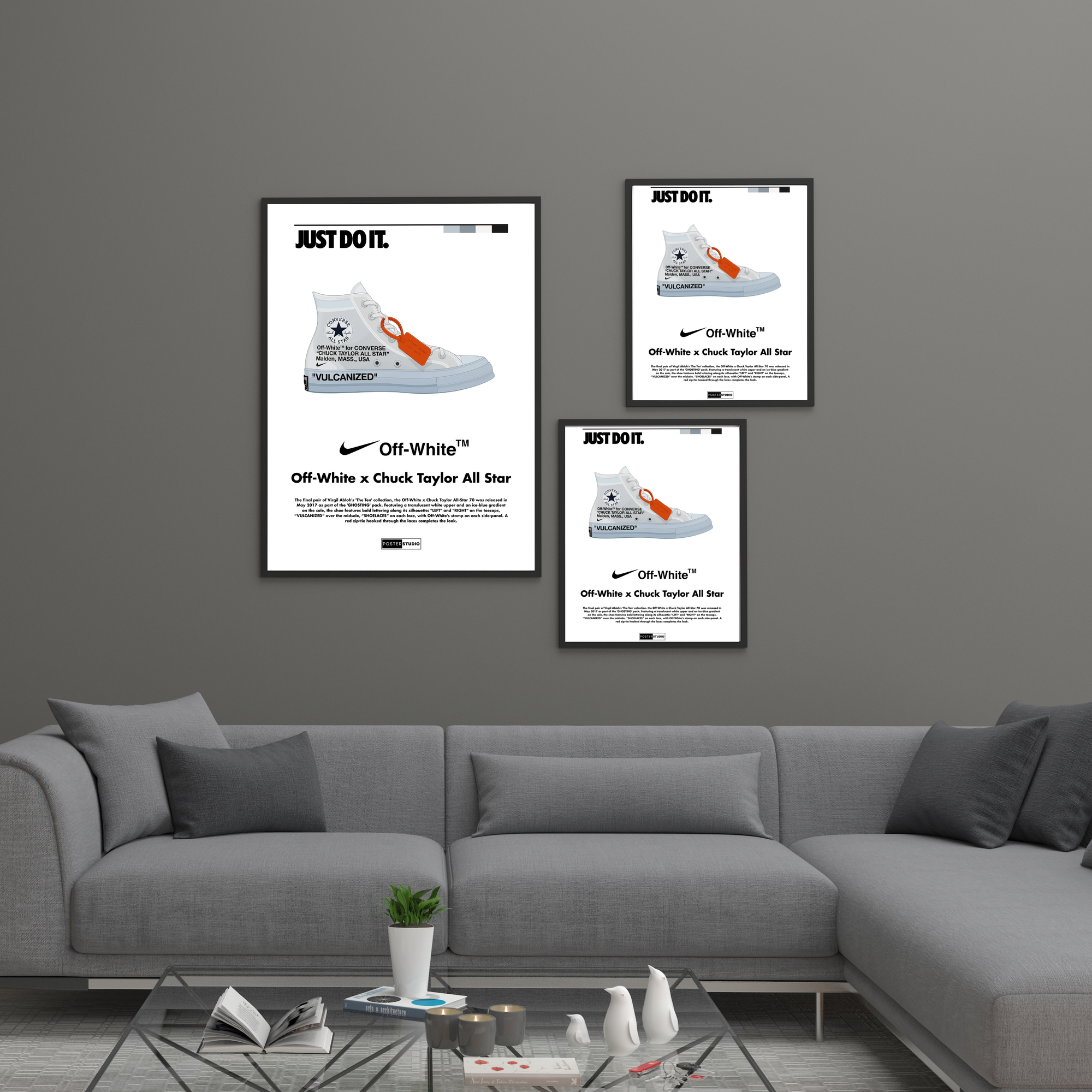 Nike x Off-White 'Chuck Taylors' | PosterStudio Sneaker Collection