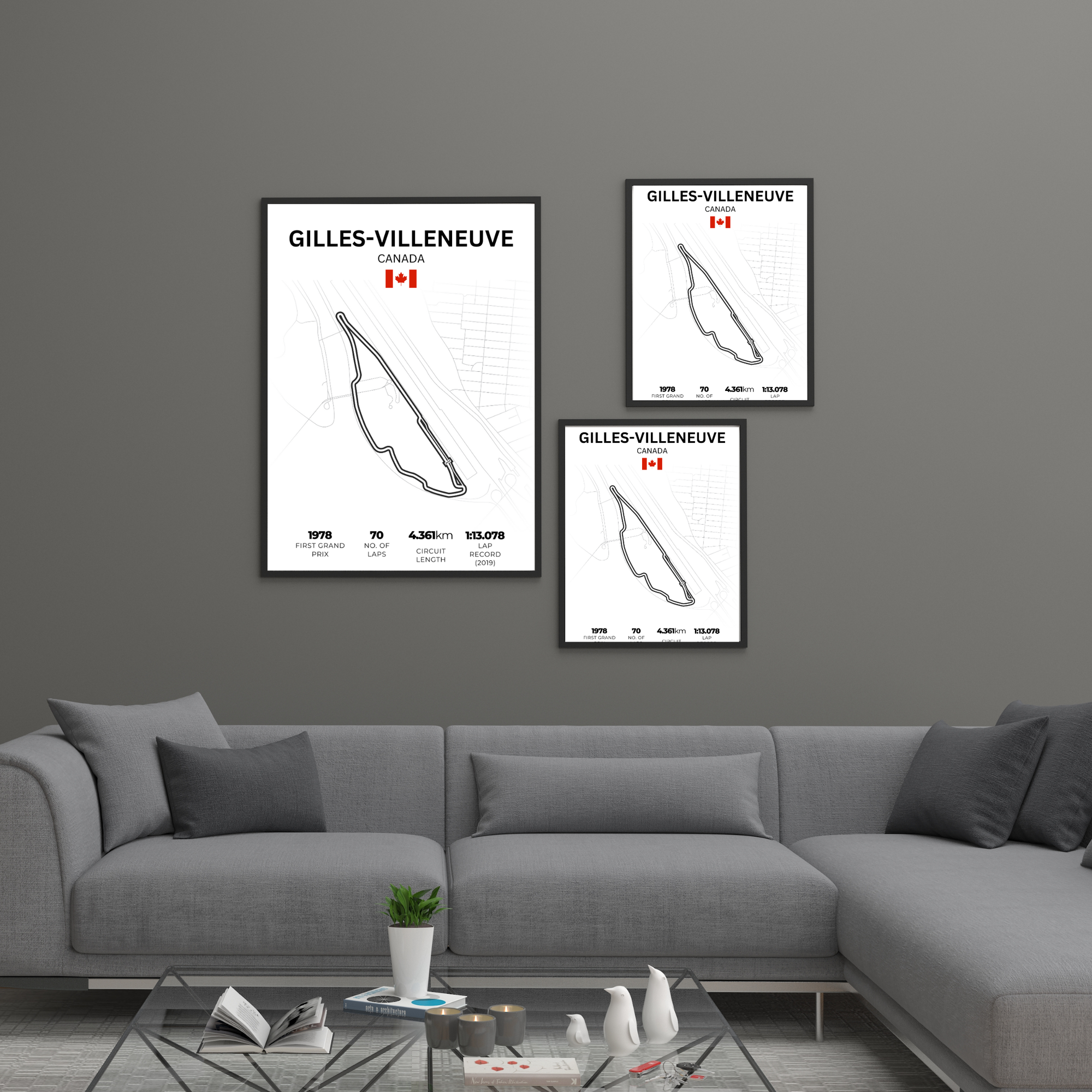 Gilles-Villeneuve | PosterStudio Formula One Collection