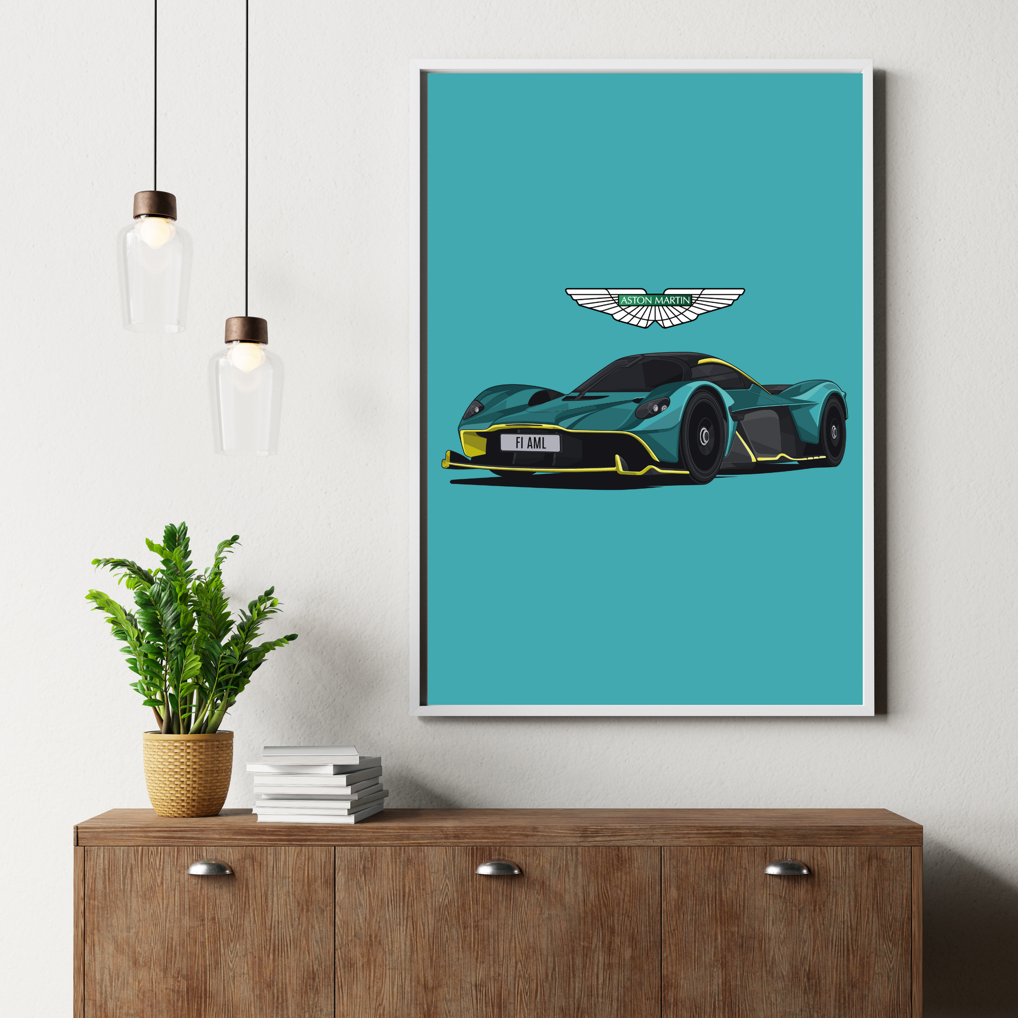 Aston Martin Valkyrie | PosterStudio Automotive Collection