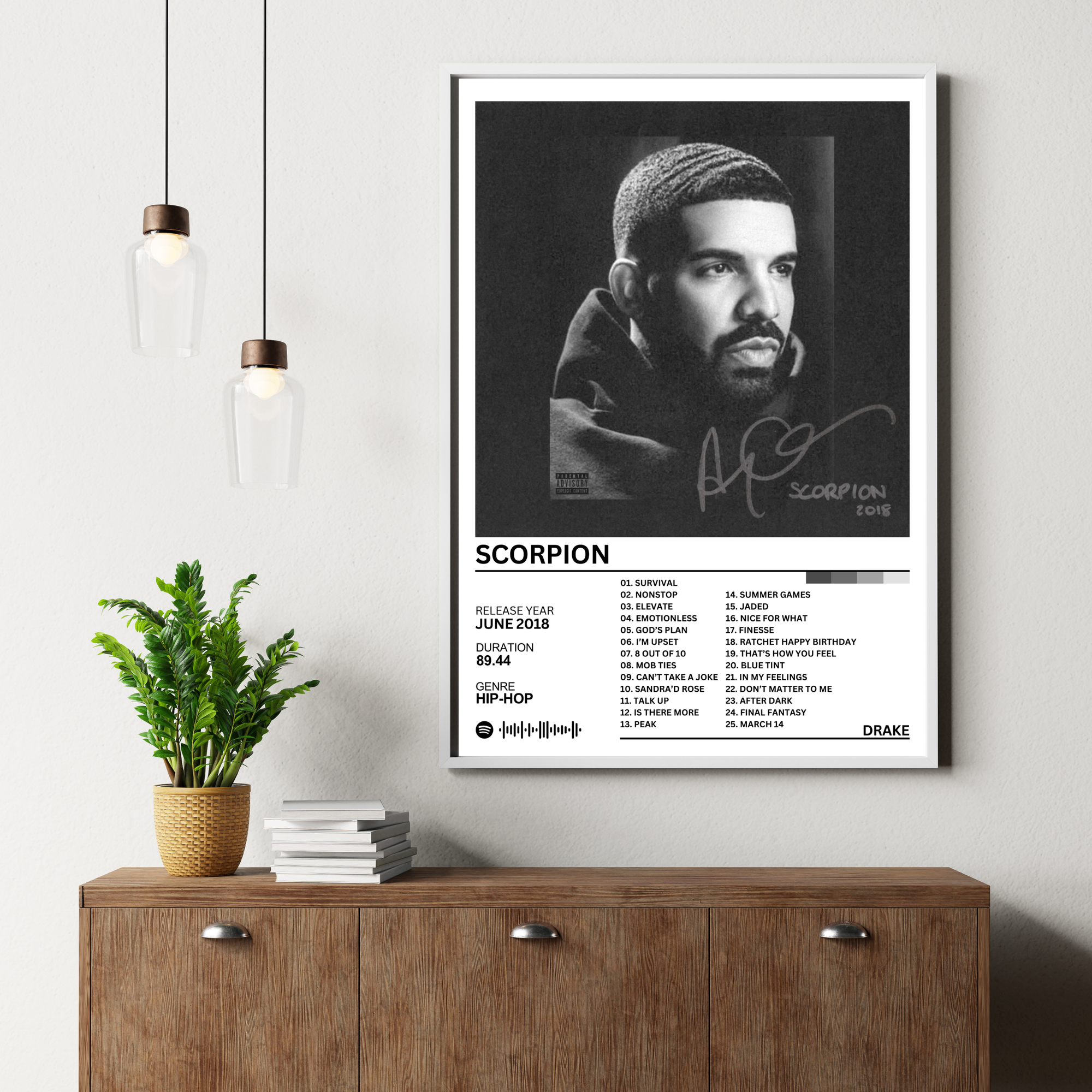 Scorpion - Drake | PosterStudio Album Collection