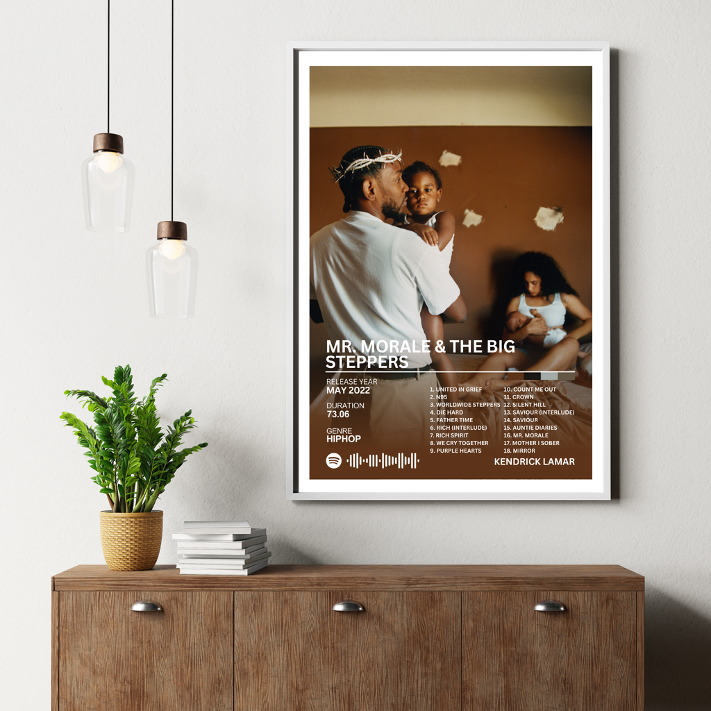 Mr. Morale & The Big Steppers - Kendrick Lamar 2 | PosterStudio Album Collection