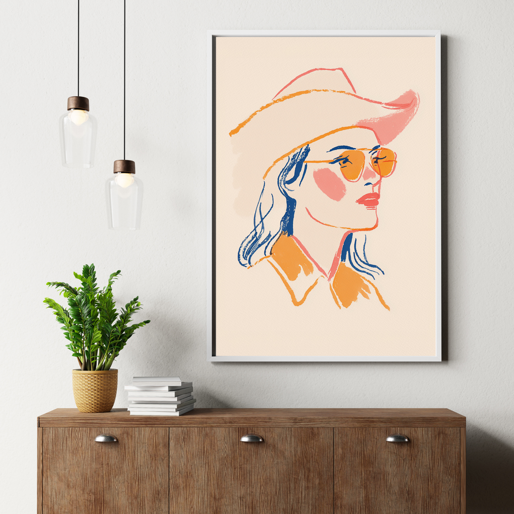 Cow Girl | PosterStudio Dopamine Collection