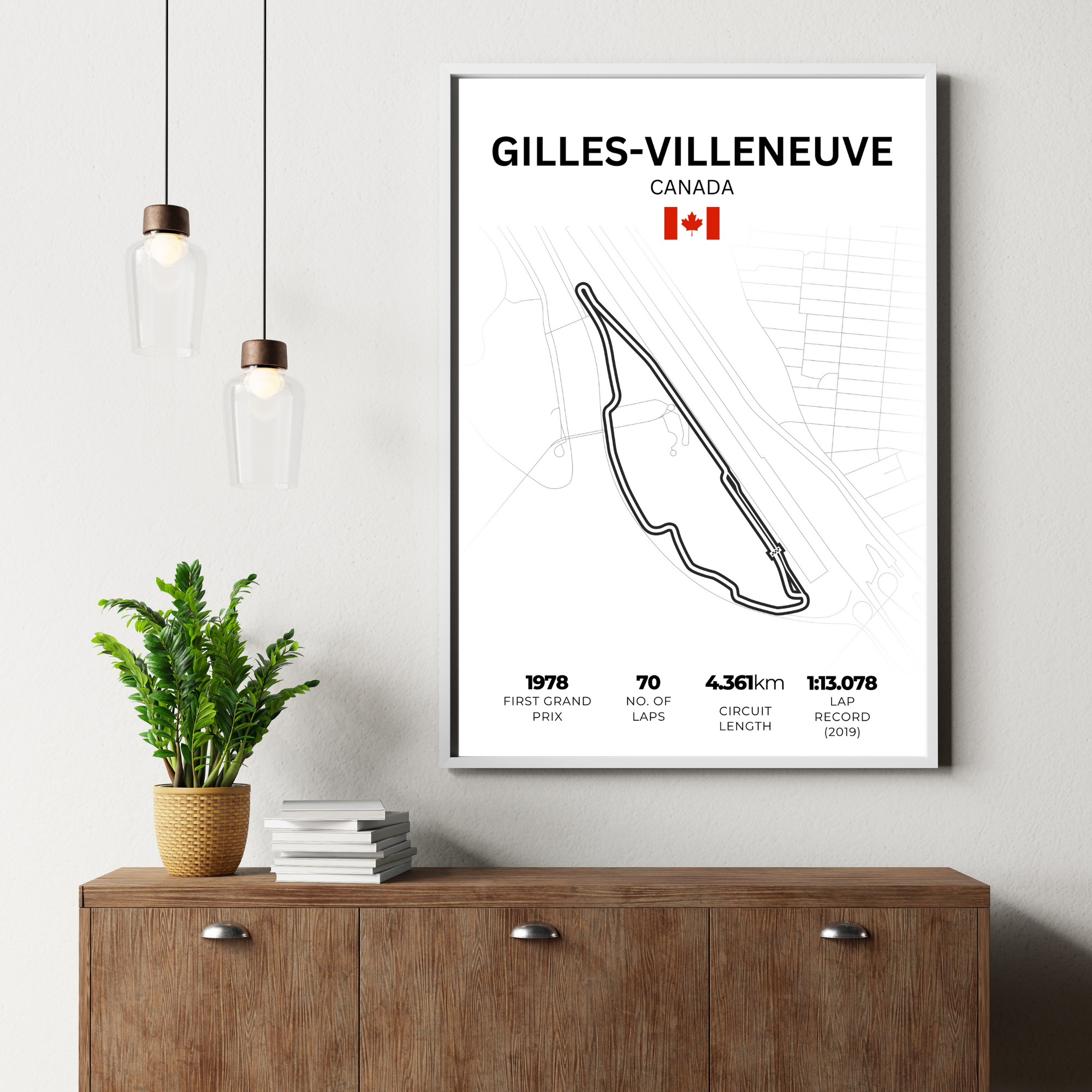 Gilles-Villeneuve | PosterStudio Formula One Collection