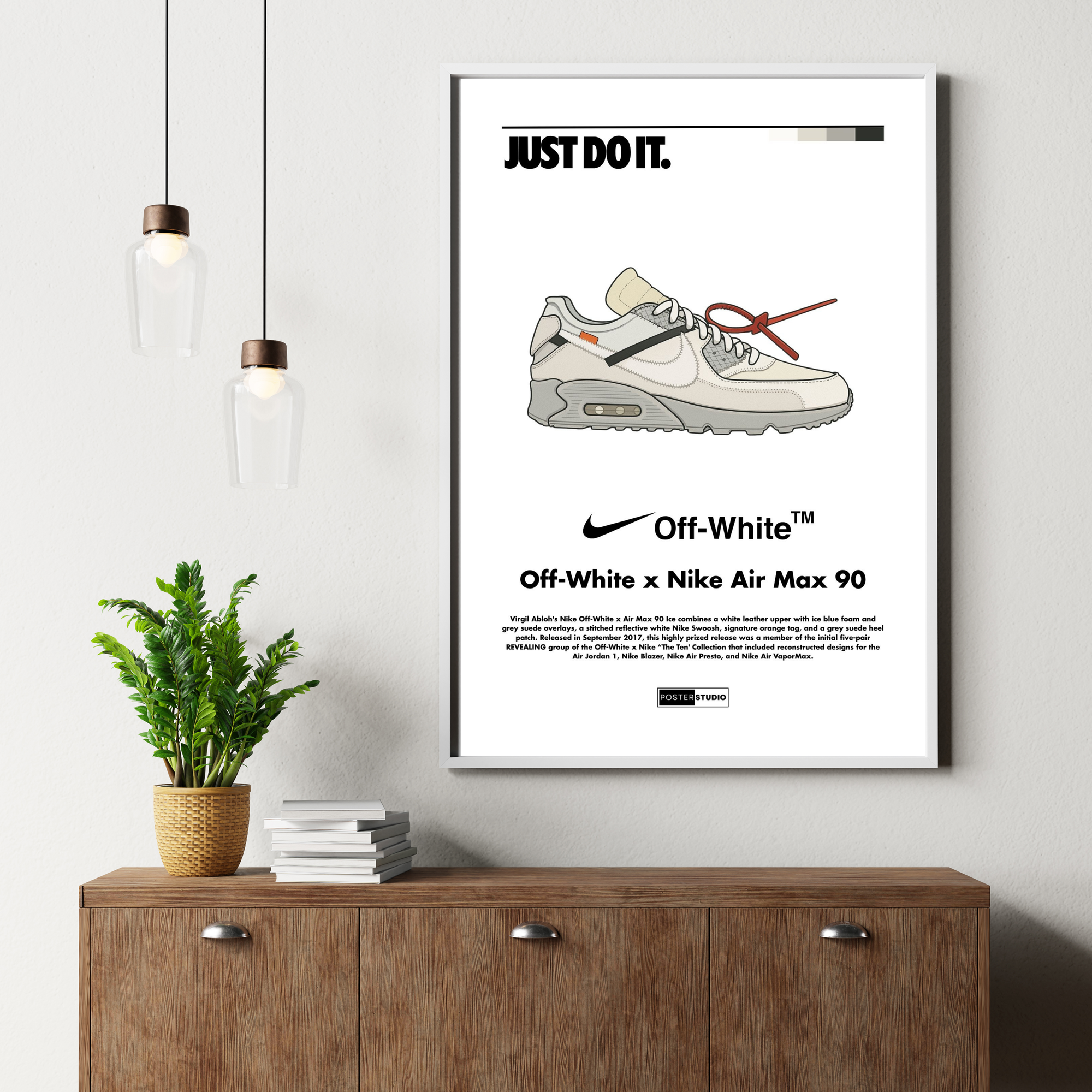 Nike x Off-White 'Air Max 90' | PosterStudio Sneaker Collection