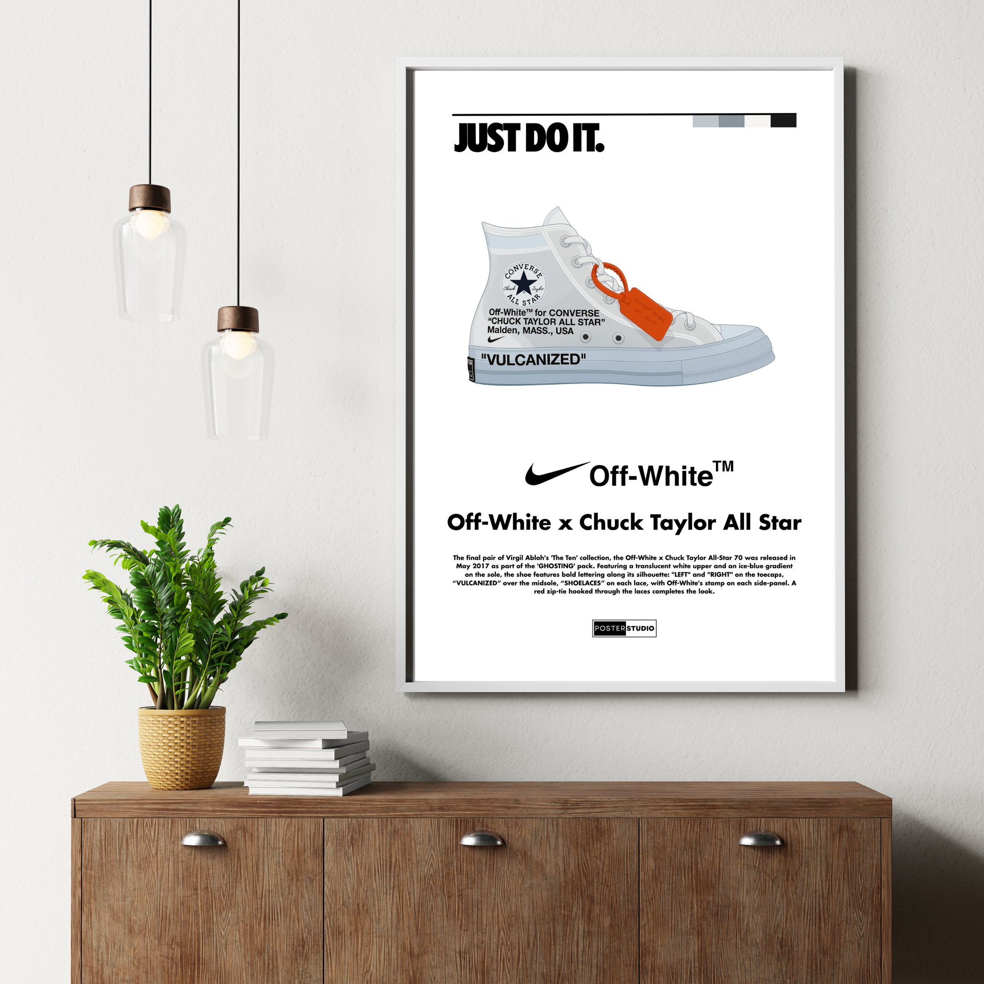 Nike x Off-White 'Chuck Taylors' | PosterStudio Sneaker Collection