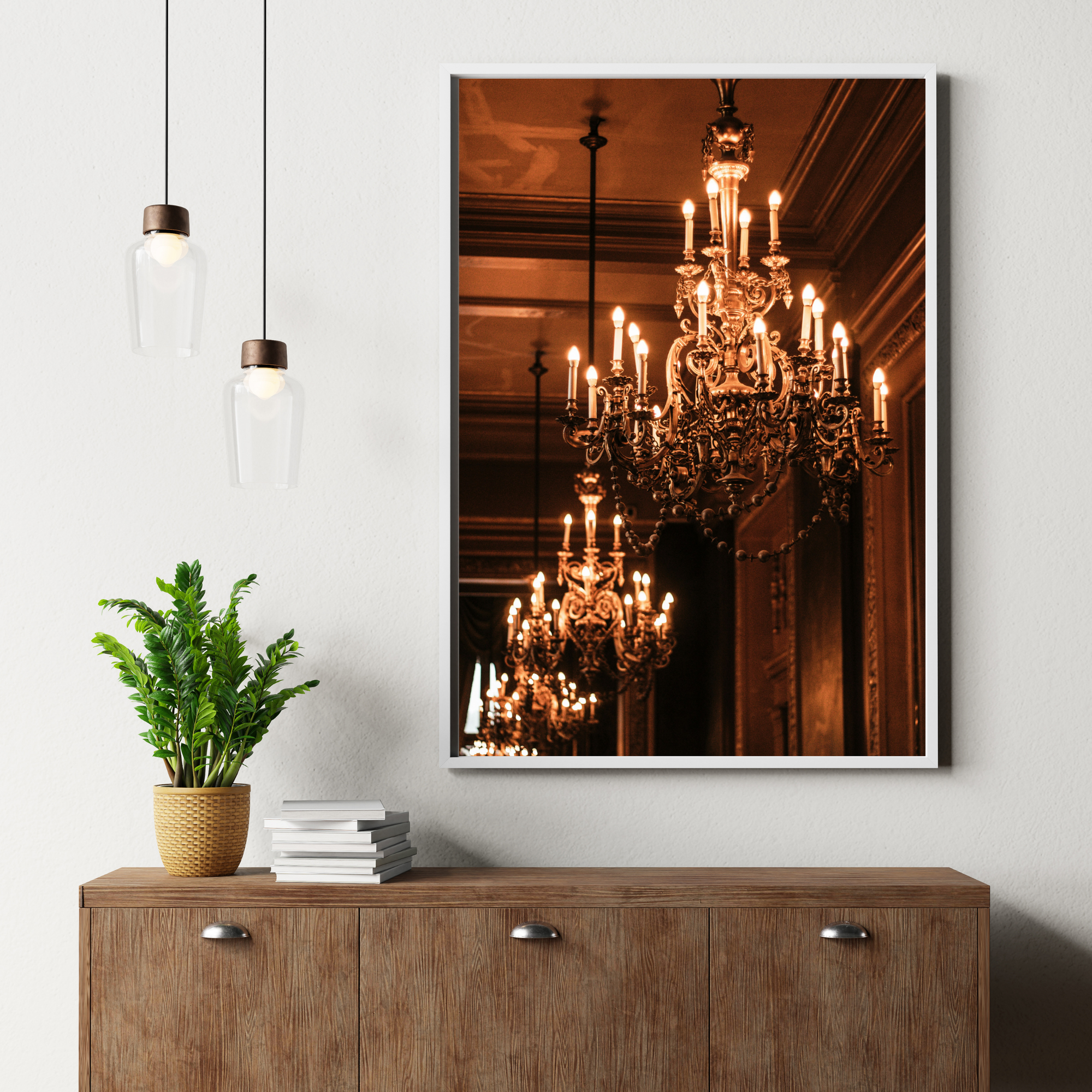 Candle Chandelier | PosterStudio Luxury Collection